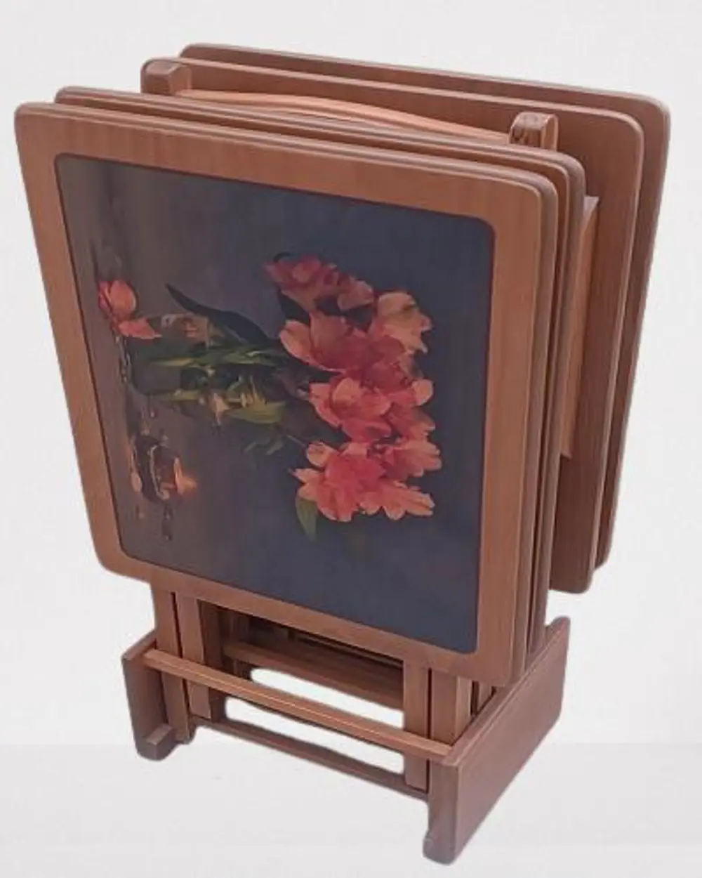 Zigon Çanta resimli 90376 DİKDÖRTGEN Model Kayın Parlak Ceviz Nat