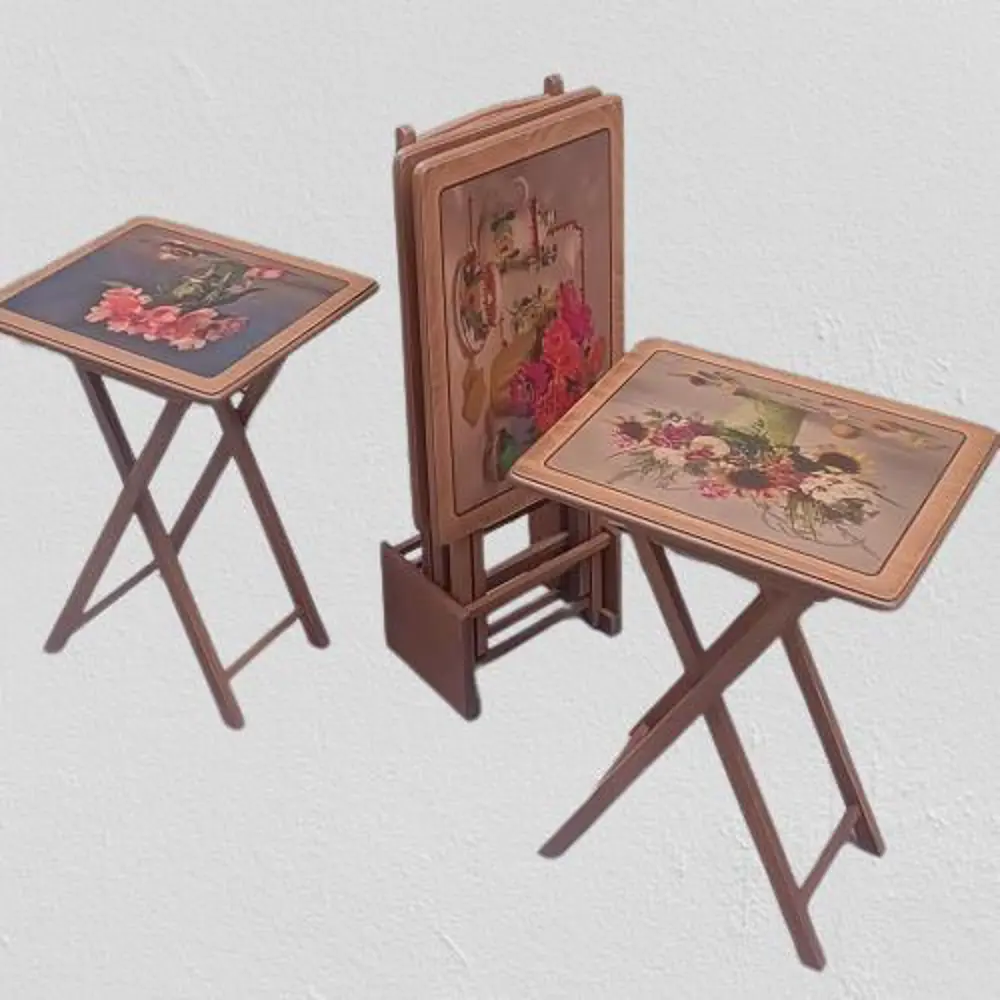 Zigon Çanta resimli 90376 DİKDÖRTGEN Model Kayın Parlak Ceviz Nat