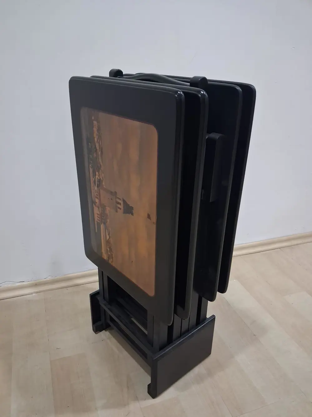 Zigon Çanta Resimli 90581 DİKDÖRTGEN Model Kayın Parlak Siyah Nat Zigon Çanta Resimli 90581 DİKDÖRTGEN Model Kayın Parlak Siyah Nat