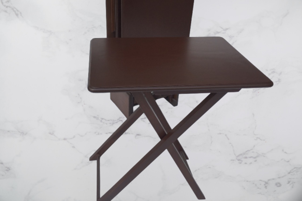 Zigon Çanta Sehpa Dikdörtgen 14543 Model Kayın Torna Parlak Ceviz