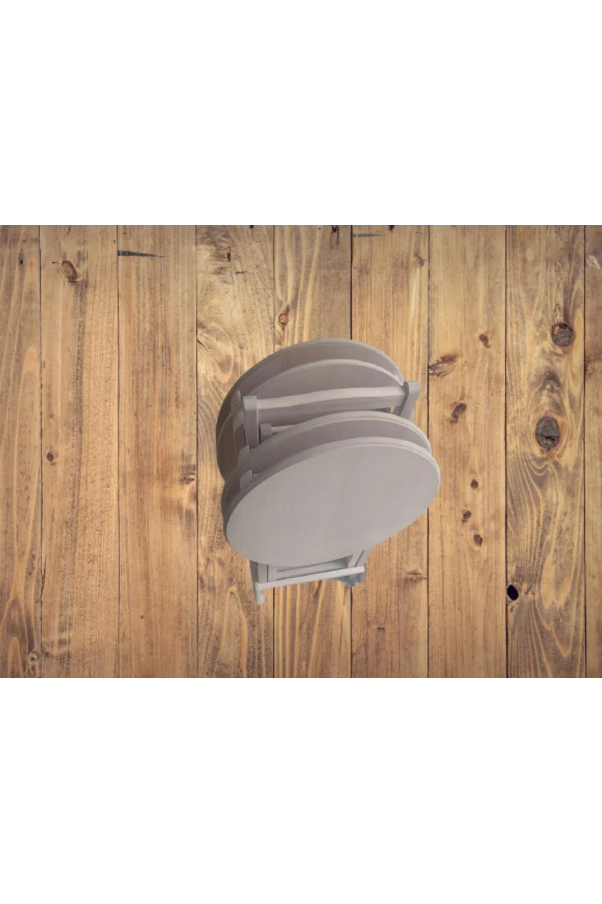 Zigon Çanta st 18161 Sehpa Oval Klasik Model Kayın Ayak gövde HAM El Yapım - Görsel 5