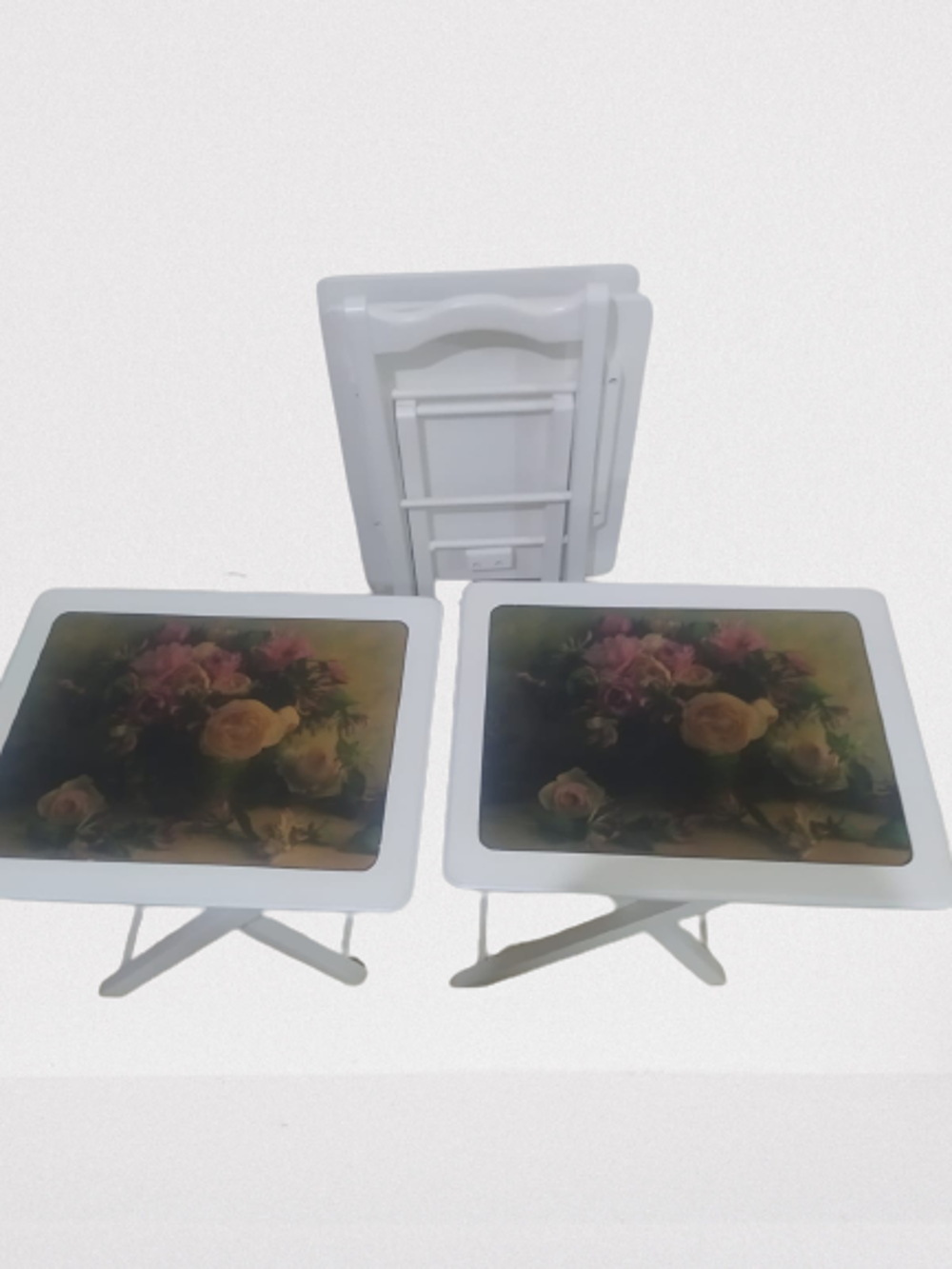 Zigon Çanta st 18502 Resimli Model Beyaz Dikdörtgen Beyaz Çiçek m