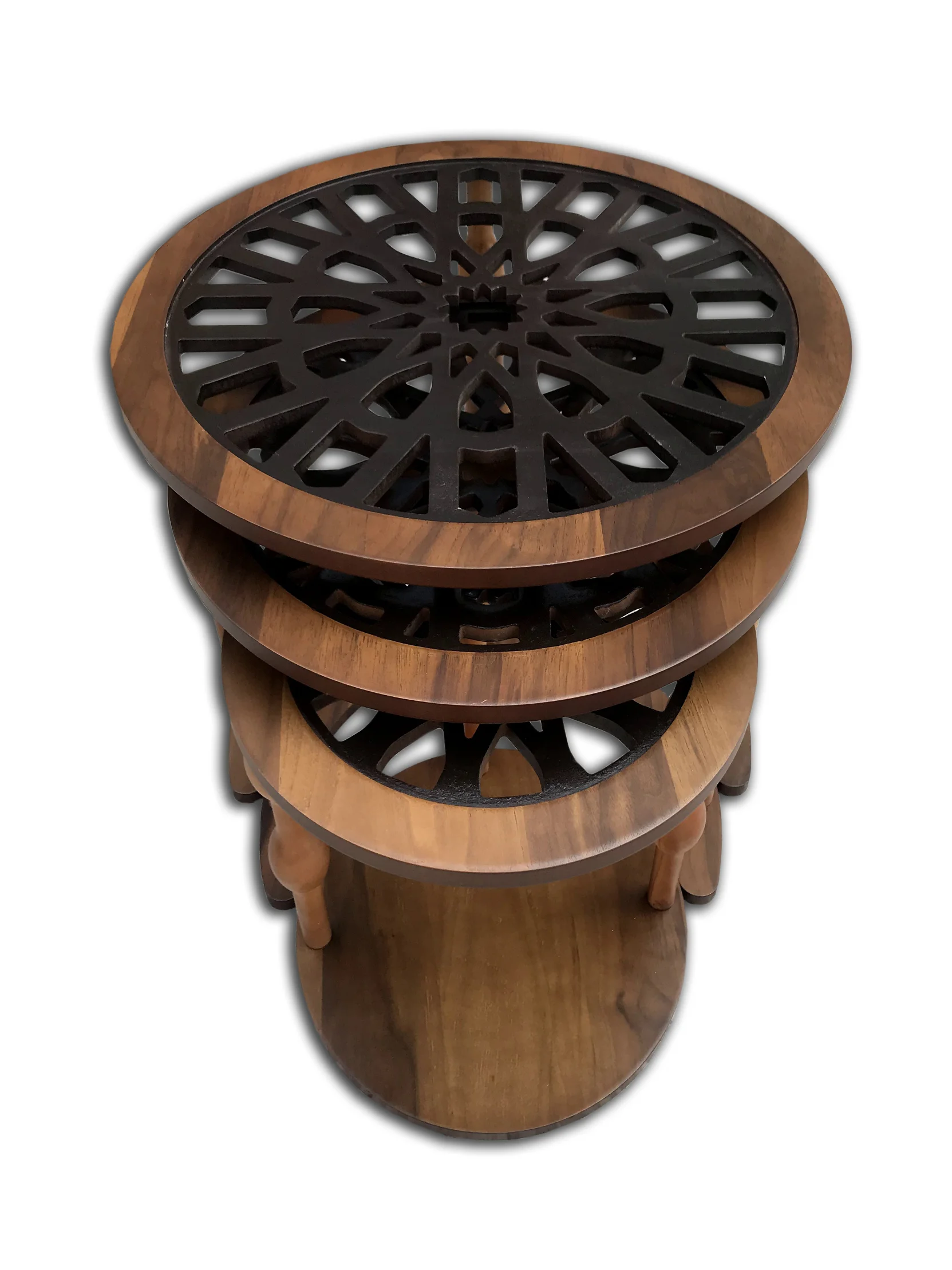Zigon CNC 12468 ST Osmanlı Motif İşleme Metal Ayak Kütük Desen MD