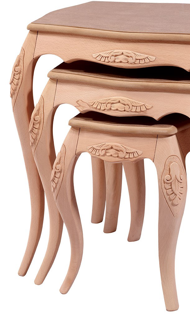 Zigon ILGZ 16810 Klasik Ahtapot Model Kayın OYMA Aslan ayak HAM K