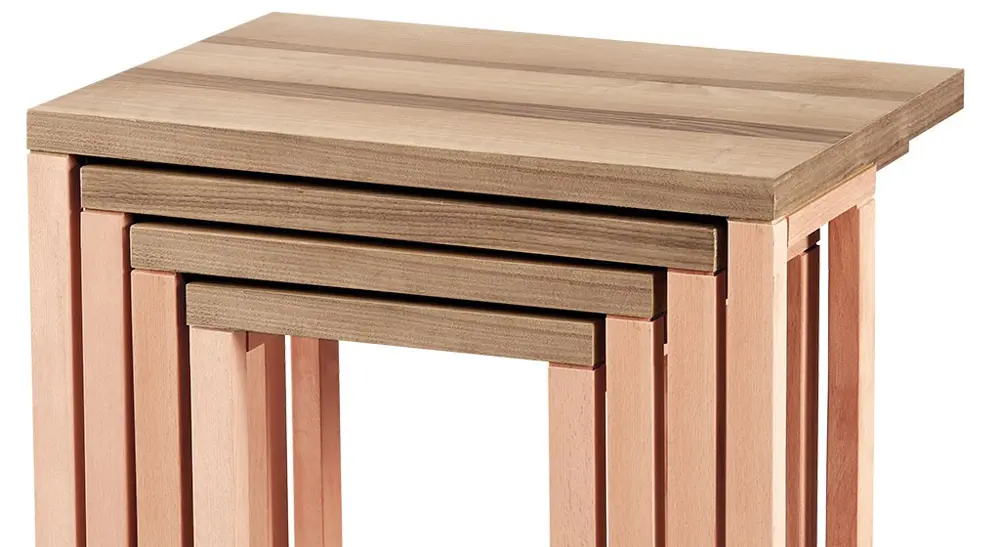 Zigon ILGZ 17579 C kLASİK MODEL Sehpa HAM KAYIN Aslan ayak 4lü Te