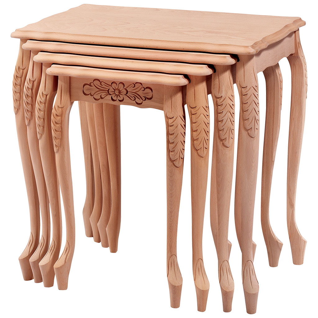 Zigon ILGZ 17581 LÜKENS ASLAN oyma Model Sehpa Klasik HAM Kayın t