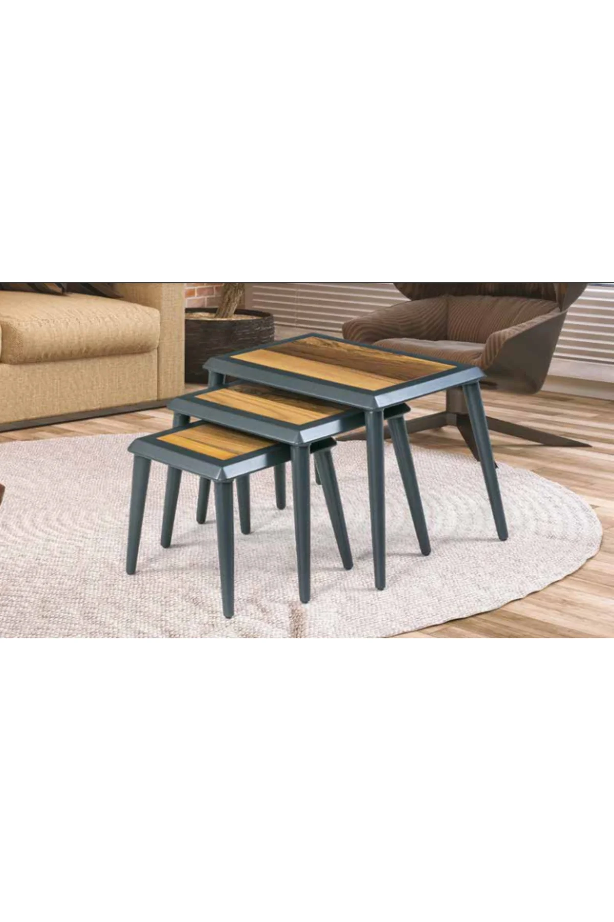 Zigon OSM 13277 ÇERÇEVE Model Klasik Sehpa Parlak Ceviz Gri Ahşap Kayın Retro Zigon OSM 13277 ÇERÇEVE Model Klasik Sehpa Parlak Ceviz Gri Ahşap Kayın Retro