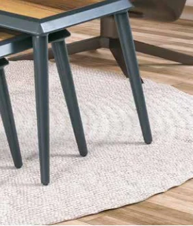 Zigon OSM 13277 ÇERÇEVE Model Klasik Sehpa Parlak Ceviz Gri Ahşap