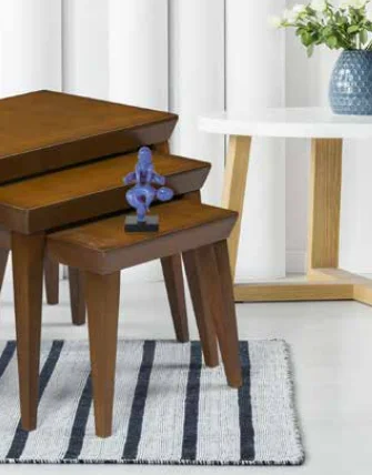 Zigon OSM 18253 Piramit Model Klasik Sehpa Kayın Retro Ayak Cevi Zigon OSM 18253 Piramit Model Klasik Sehpa Kayın Retro Ayak Cevi