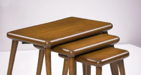 Zigon Osm 18258 CLASS Model klasik Sehpa Ceviz Ahşap Kayın retro 