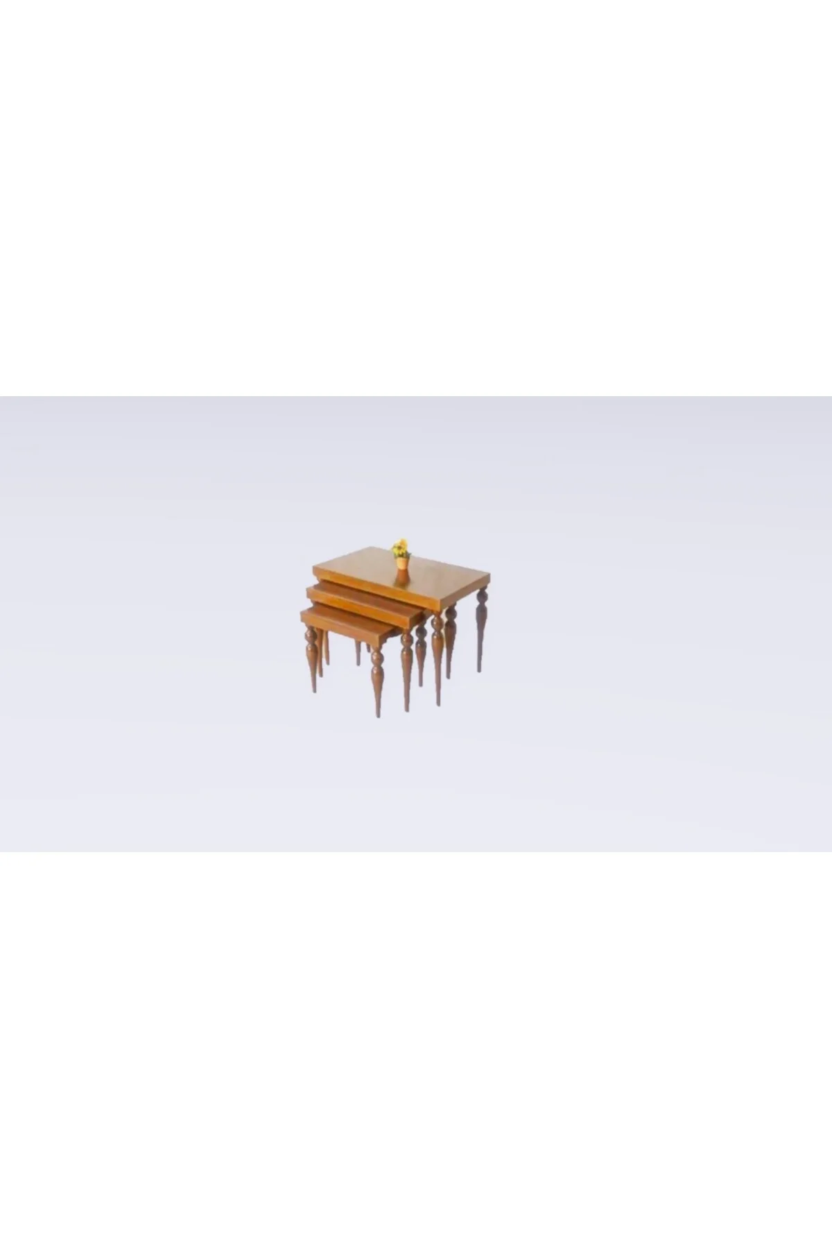 Zigon Osm 18531elit Model Sehpa Parlak Ceviz Kayın Torna Retro Balon Ayak Elyapı Zigon Osm 18531elit Model Sehpa Parlak Ceviz Kayın Torna Retro Balon Ayak Elyapı - Görsel 4