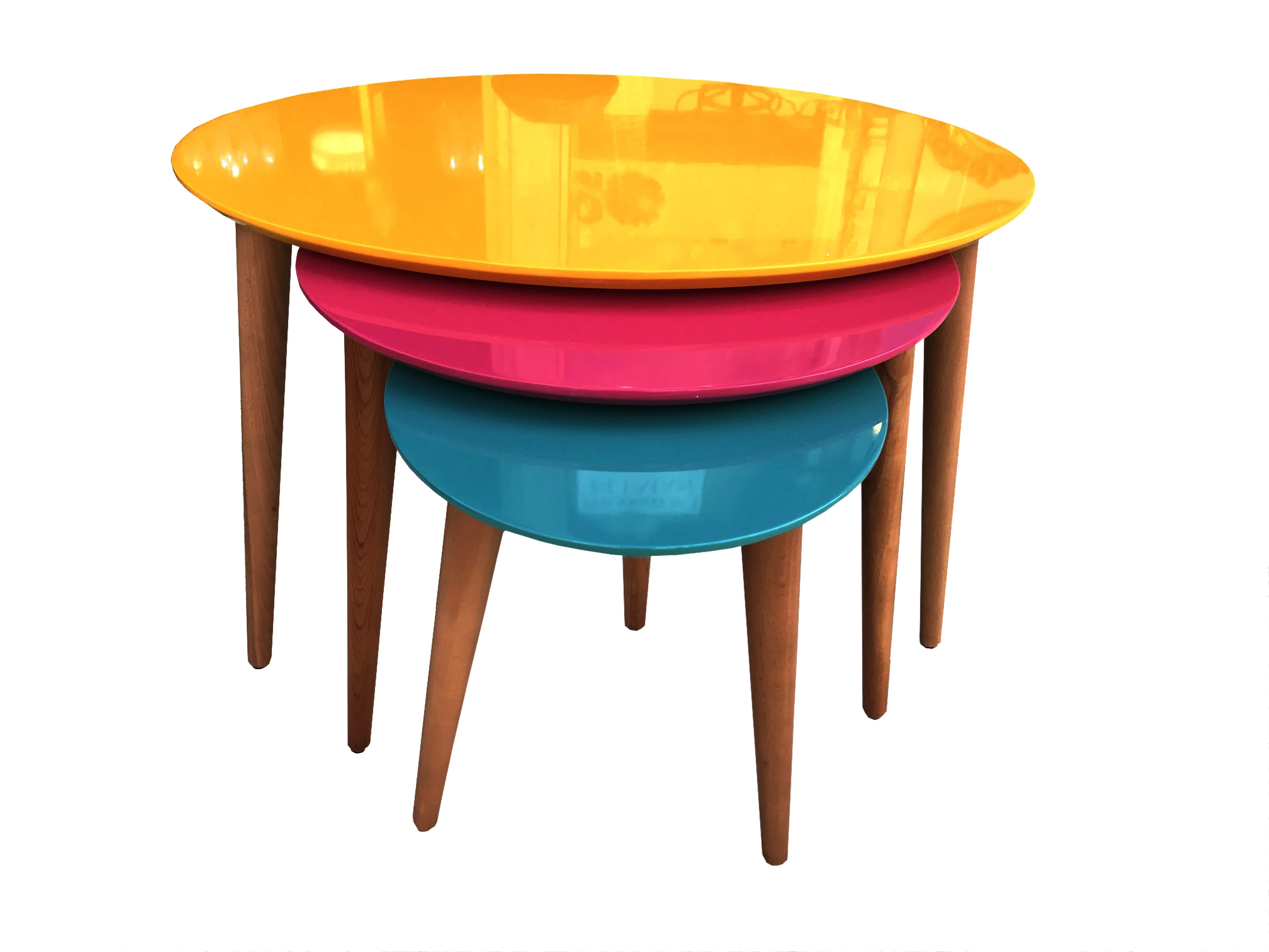 Zigon Oval 12569 Model Kayın Retro Konik Ayak MDF tabla Tabla ceviz ayak El yapı Fiyatı, Yorumları ve Özellikleri