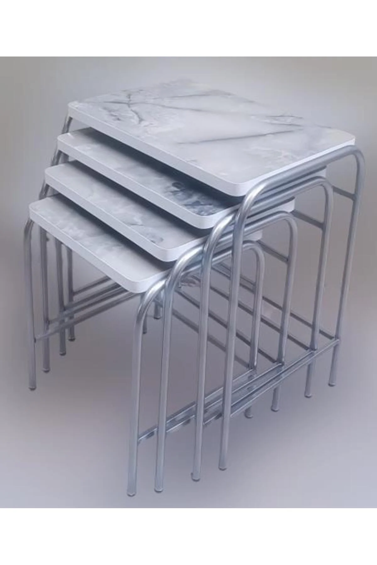 Zigon Sehpa 90220 Demet Metal Model Nikelaj Ayak Ahşp Mermer Dalga Desen El yapım Zigon Sehpa 90220 Demet Metal Model Nikelaj Ayak Ahşp Mermer Dalga Desen El yapım - Görsel 8