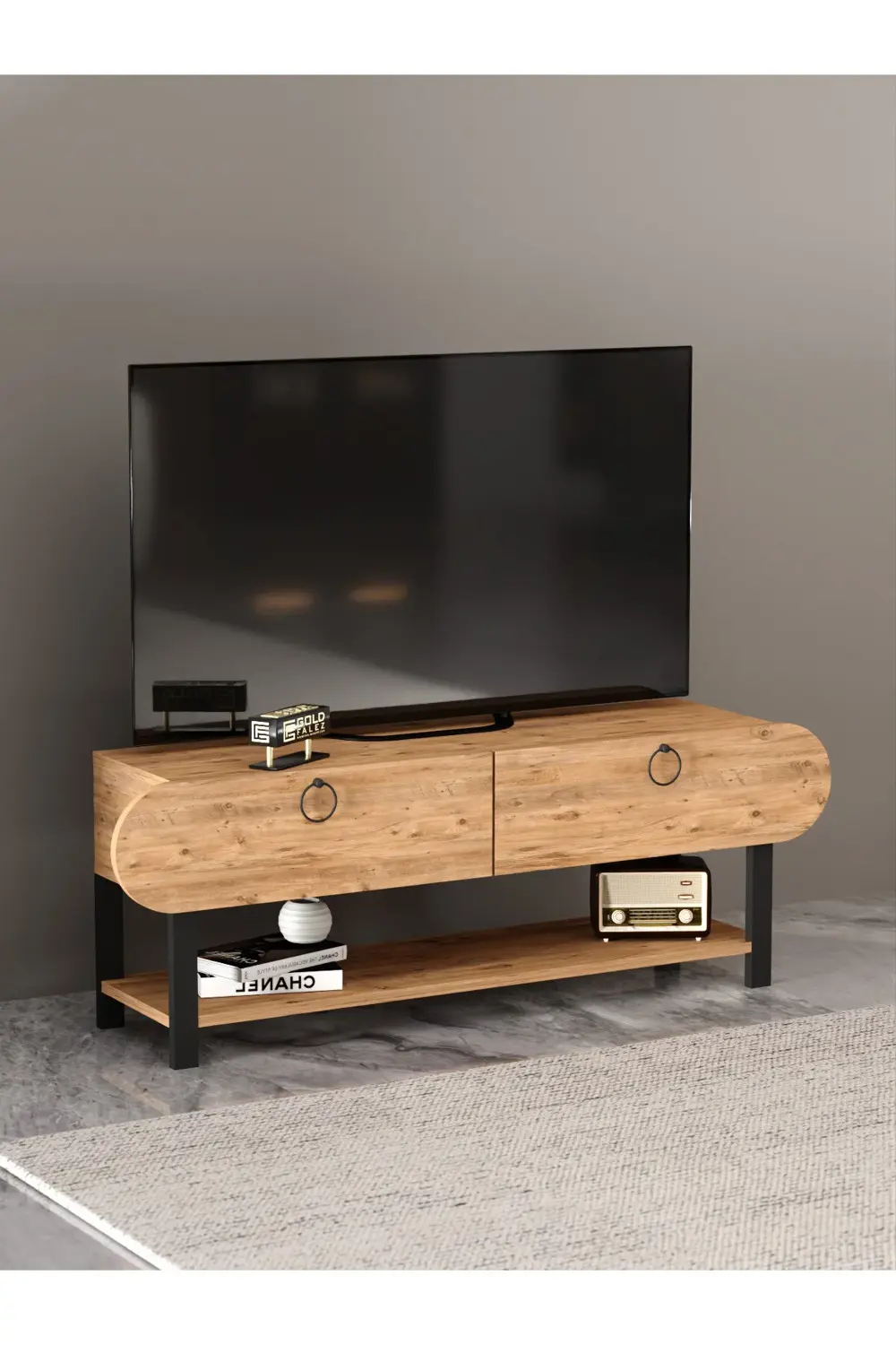 Zigon Sehpa Damla Beyaz