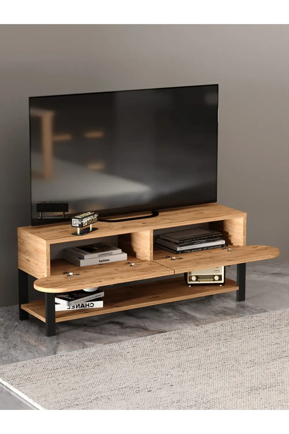 Zigon Sehpa Damla Beyaz