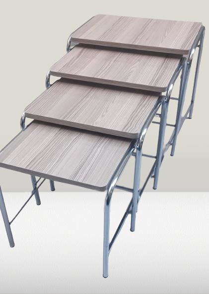 Zigon Sehpa demet 14007 Metal Model metal Nikelaj Ayak Somon Dese