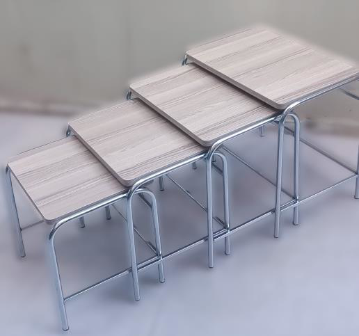 Zigon Sehpa demet 14007 Metal Model metal Nikelaj Ayak Somon Dese