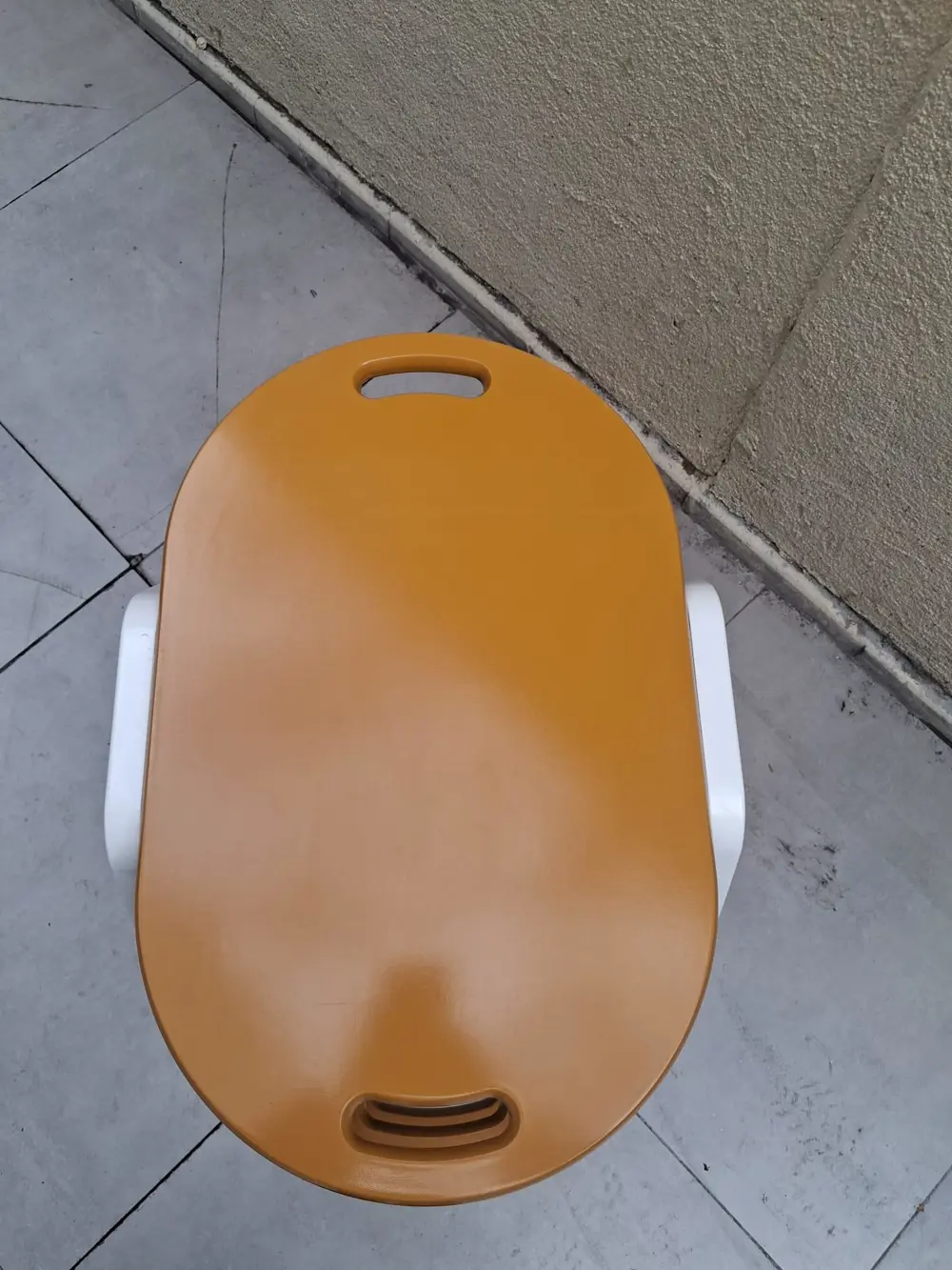 Zigon Sehpa istif Tepsi Bşk 90573 Hardal Tabla Beyaz Ayak Lake Bo