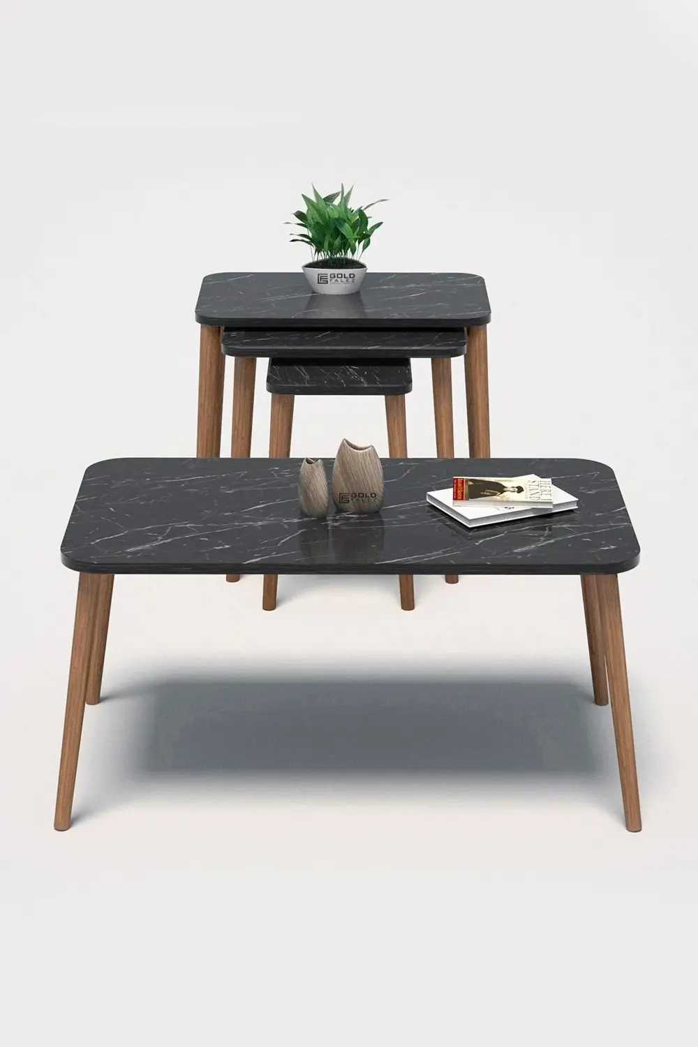 Zigon Sehpa Kr Ve Orta Sehpa Kr Torna Set Bendir