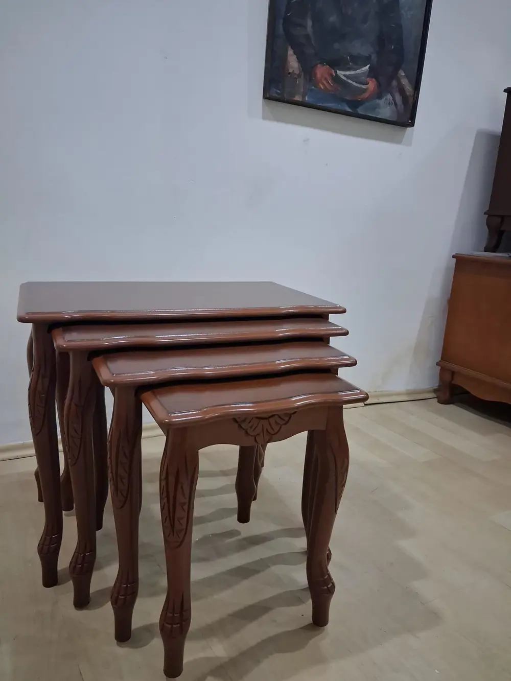 Zigon Sehpa Lükens Eko HT 90577 Kayın Aslan Ayak Oymalı Ceviz El Zigon Sehpa Lükens Eko HT 90577 Kayın Aslan Ayak Oymalı Ceviz El
