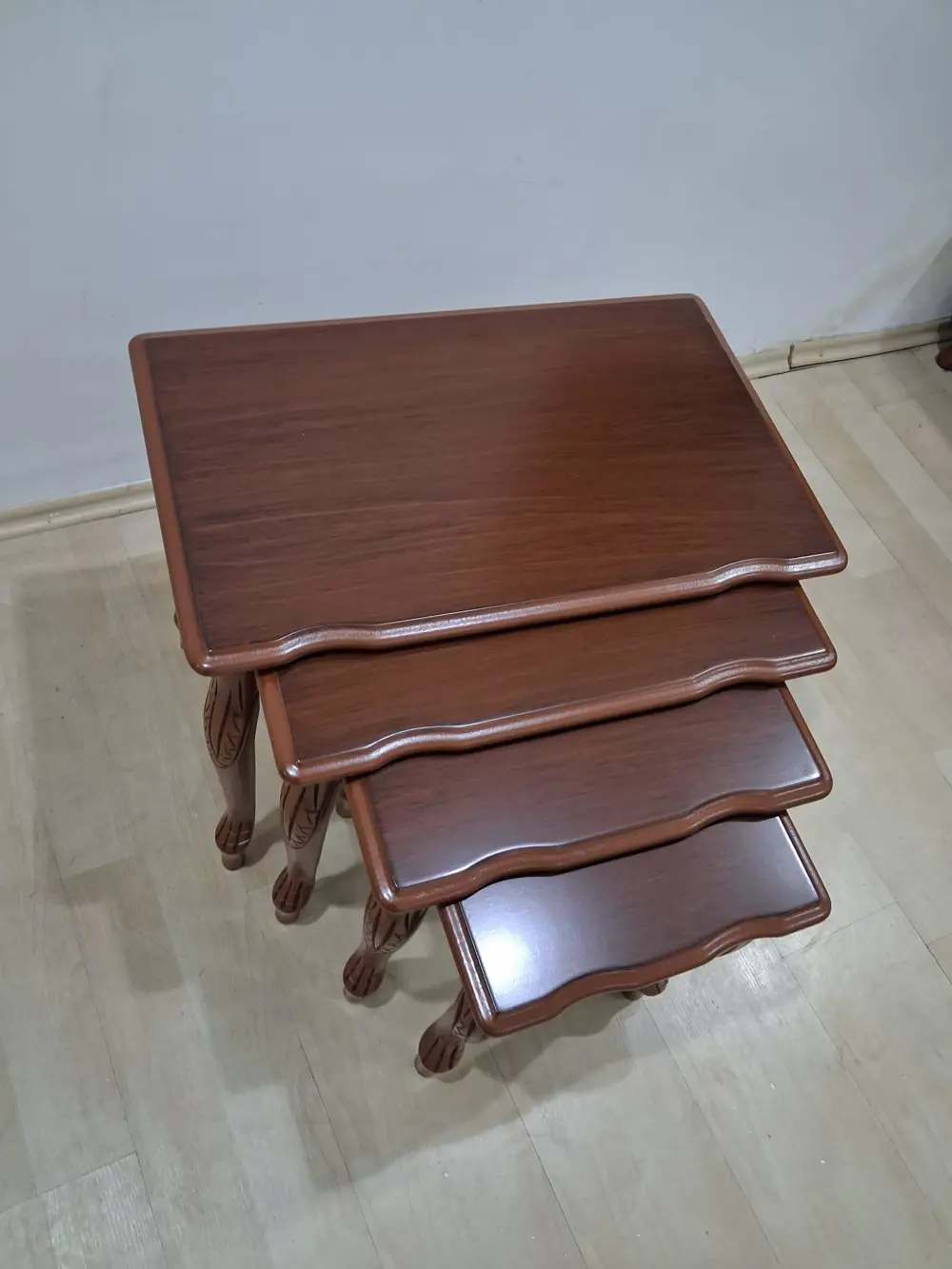 Zigon Sehpa Lükens Eko HT 90577 Kayın Aslan Ayak Oymalı Ceviz El Zigon Sehpa Lükens Eko HT 90577 Kayın Aslan Ayak Oymalı Ceviz El