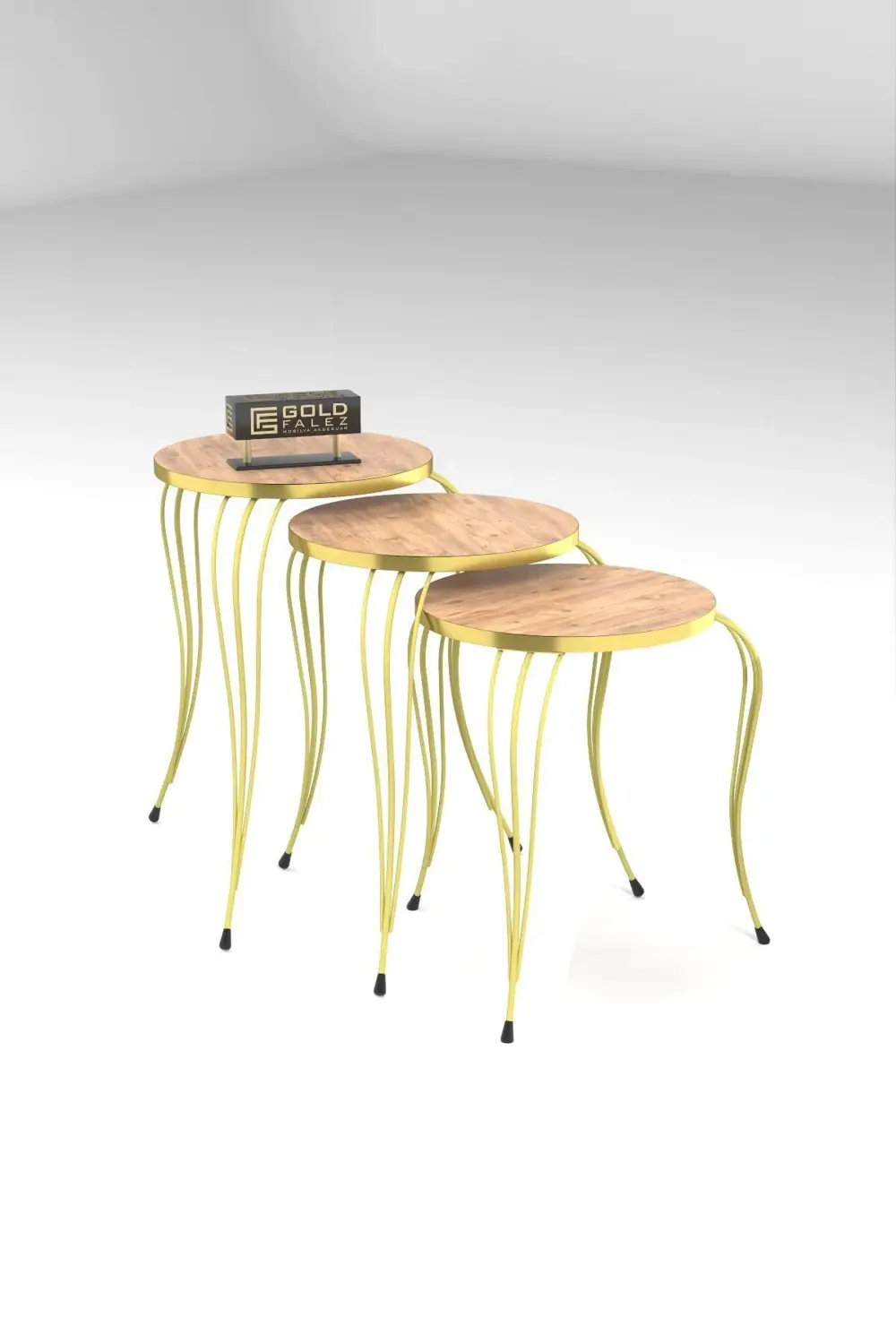 ZİGON SEHPA LÜKENS GOLD ATLANTİK ÇAM