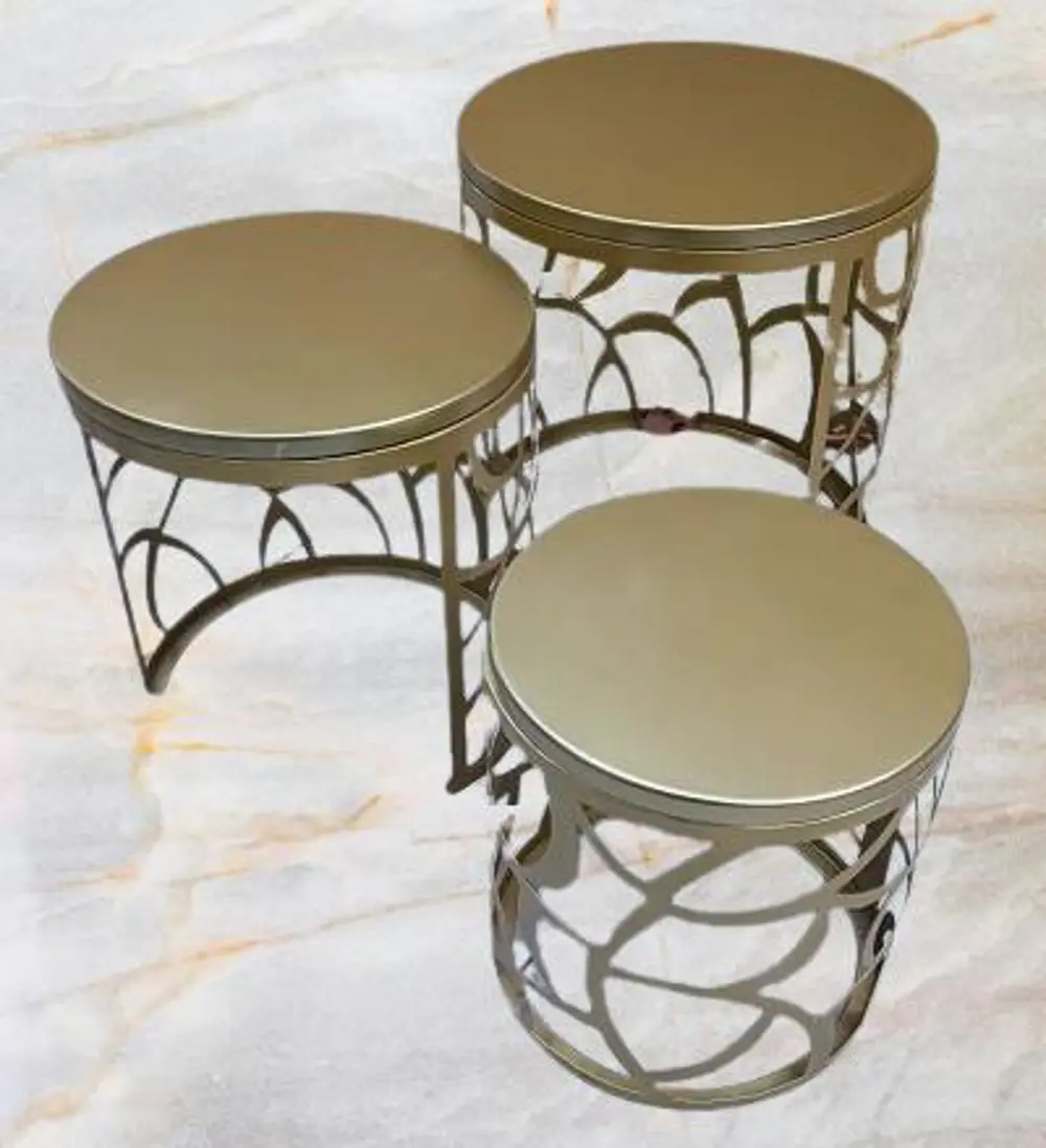 Zigon Sehpa MODEL st 90518 Metal Ayak Osmanlı CNC Kesim Gold Rren