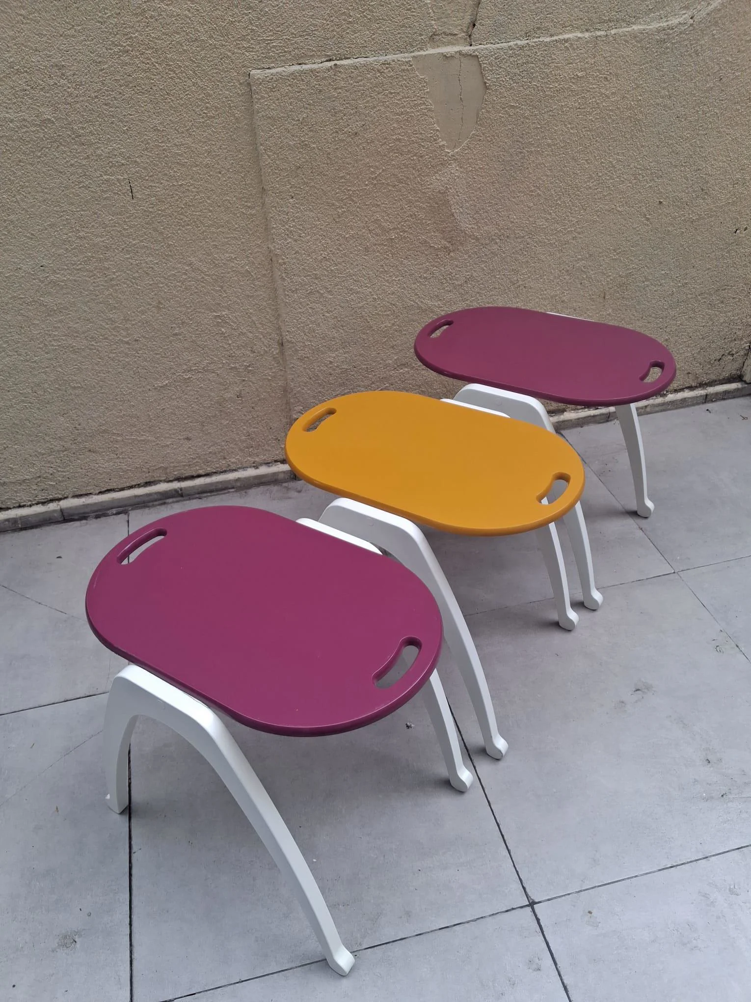 Zigon Sehpa Tepsi Bşk 90574 Hardal Mor Tabla Beyaz Ayak Lake Boya Zigon Sehpa Tepsi Bşk 90574 Hardal Mor Tabla Beyaz Ayak Lake Boya
