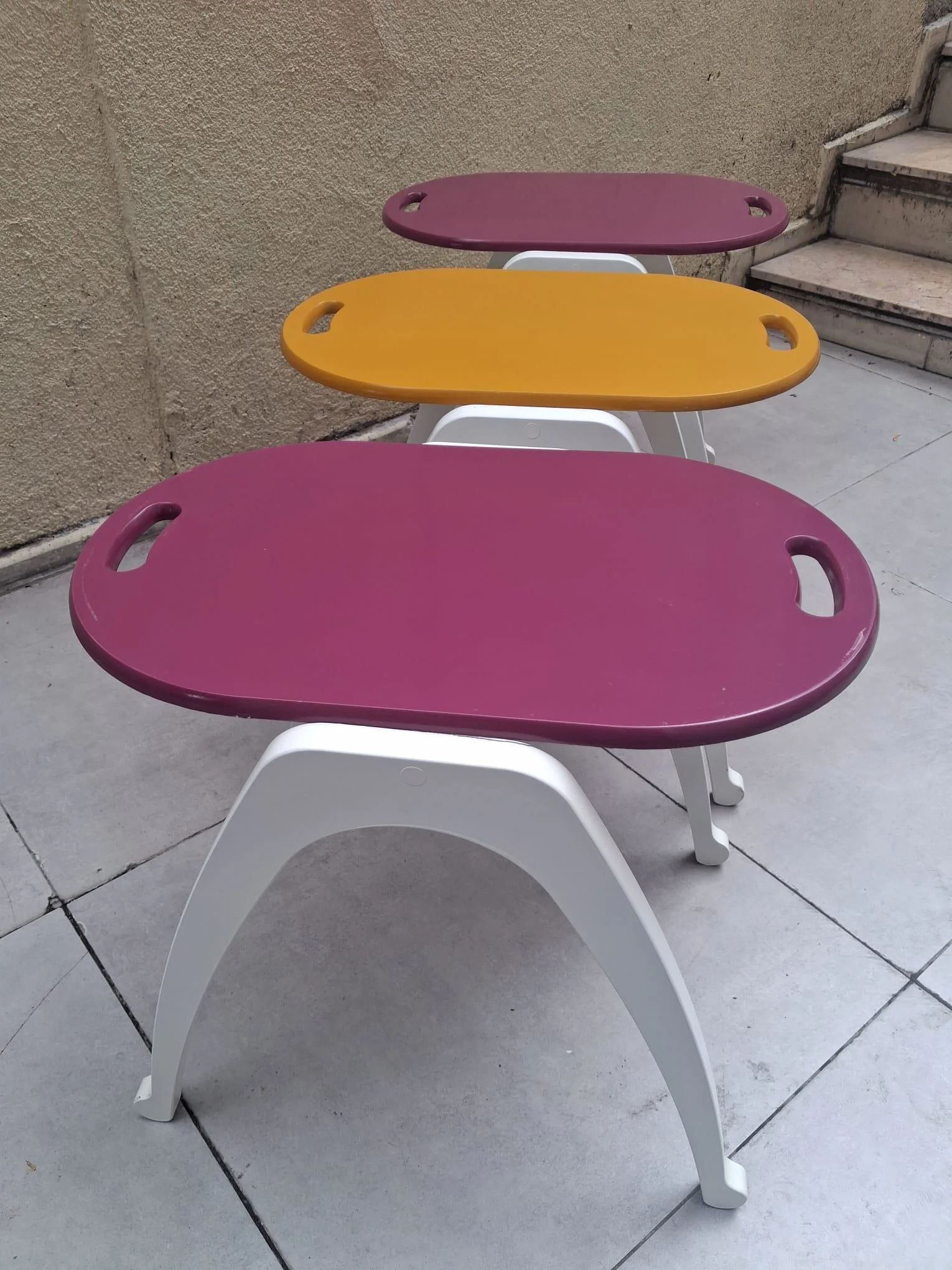 Zigon Sehpa Tepsi Bşk 90574 Hardal Mor Tabla Beyaz Ayak Lake Boya Zigon Sehpa Tepsi Bşk 90574 Hardal Mor Tabla Beyaz Ayak Lake Boya