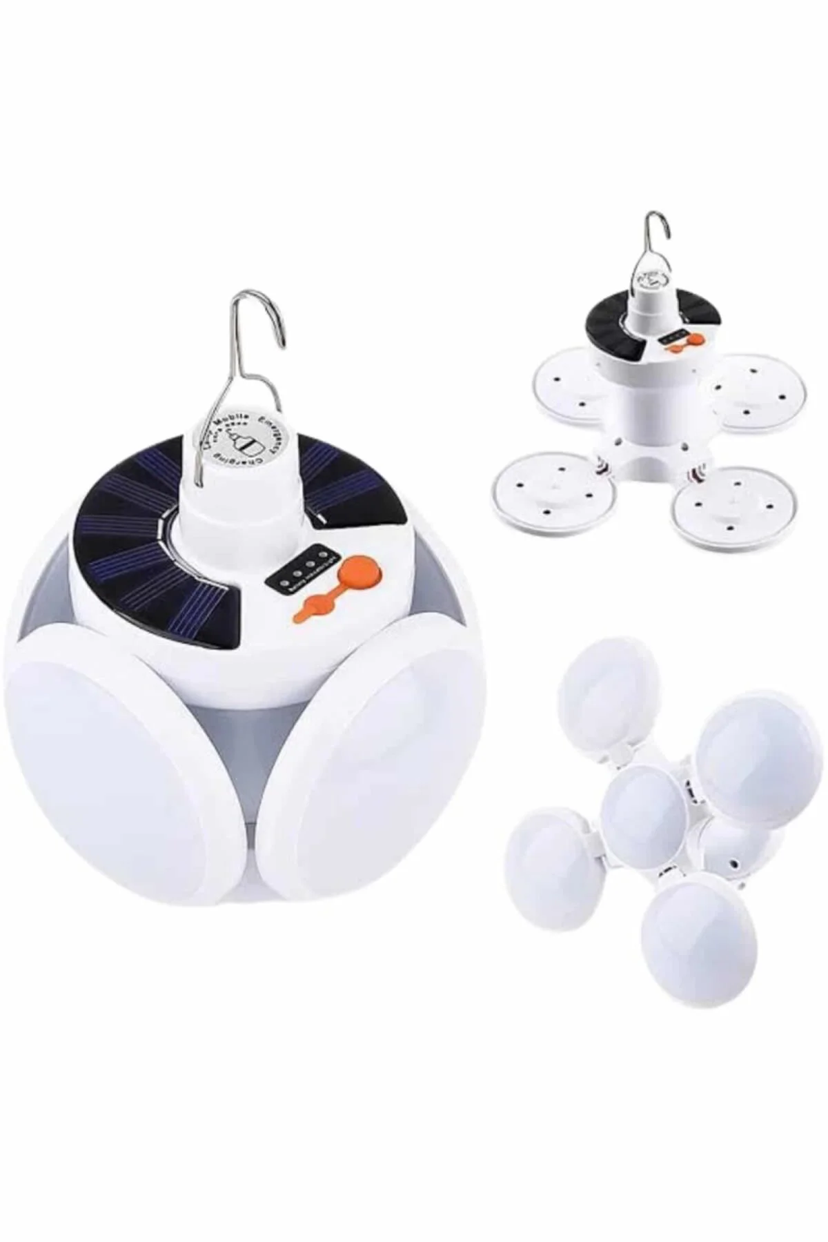 Zigon Sehpa Ve Orta Sehpa Set Metal Elips Krem
