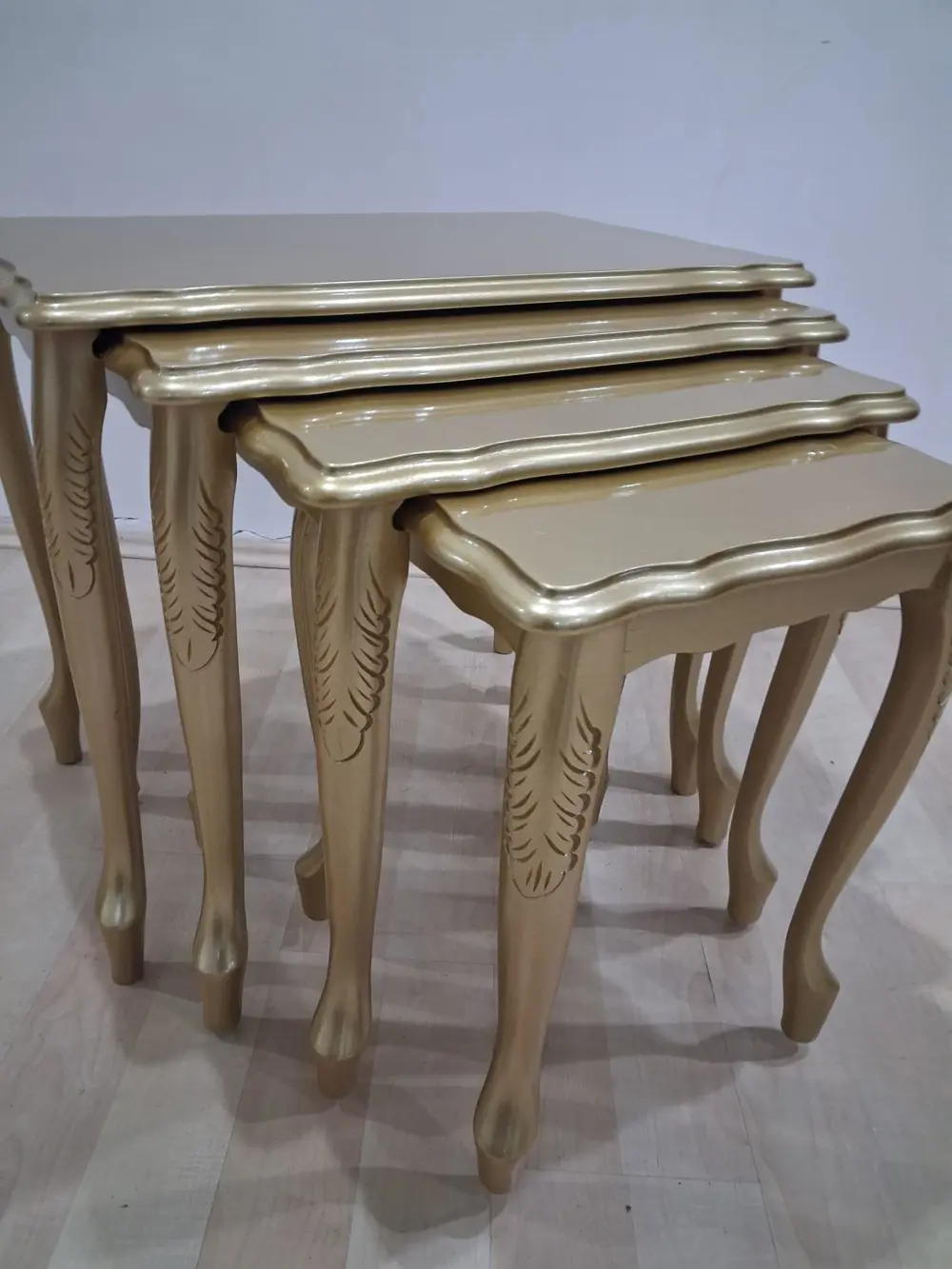 Zigon ST 12534 Aslan klasik Model Kayın Torna ayak Parlak GOLD Re Zigon ST 12534 Aslan klasik Model Kayın Torna ayak Parlak GOLD Re