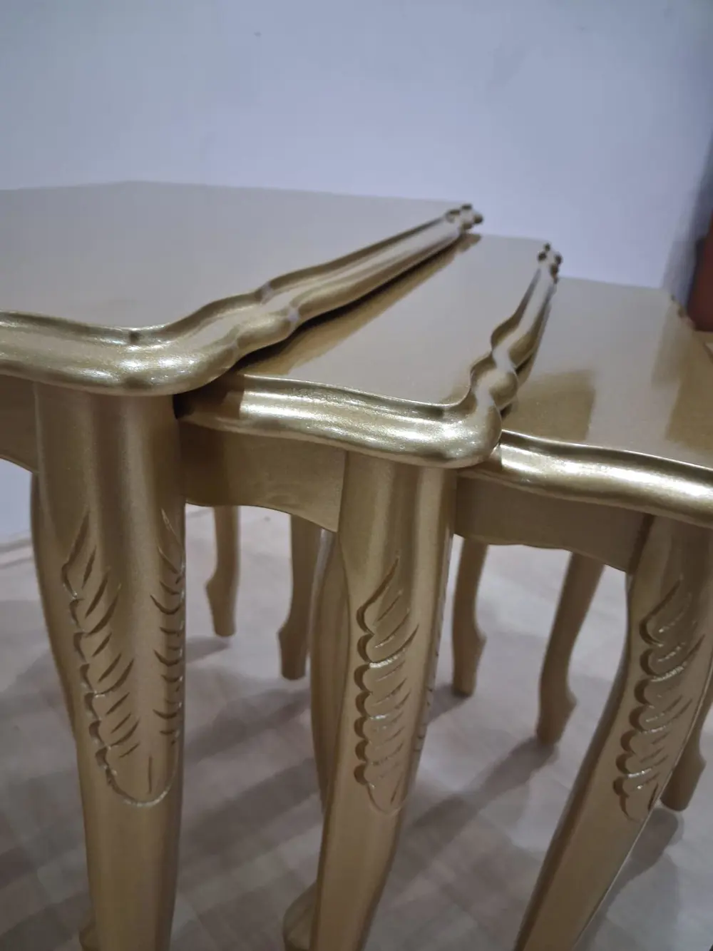 Zigon ST 12534 Aslan klasik Model Kayın Torna ayak Parlak GOLD Re Zigon ST 12534 Aslan klasik Model Kayın Torna ayak Parlak GOLD Re
