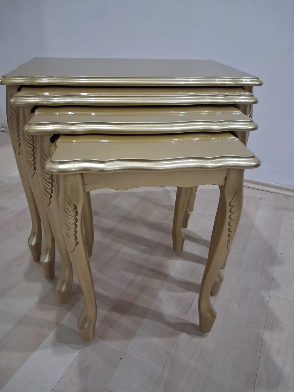 Zigon ST 12534 Aslan klasik Model Kayın Torna ayak Parlak GOLD Re Zigon ST 12534 Aslan klasik Model Kayın Torna ayak Parlak GOLD Re