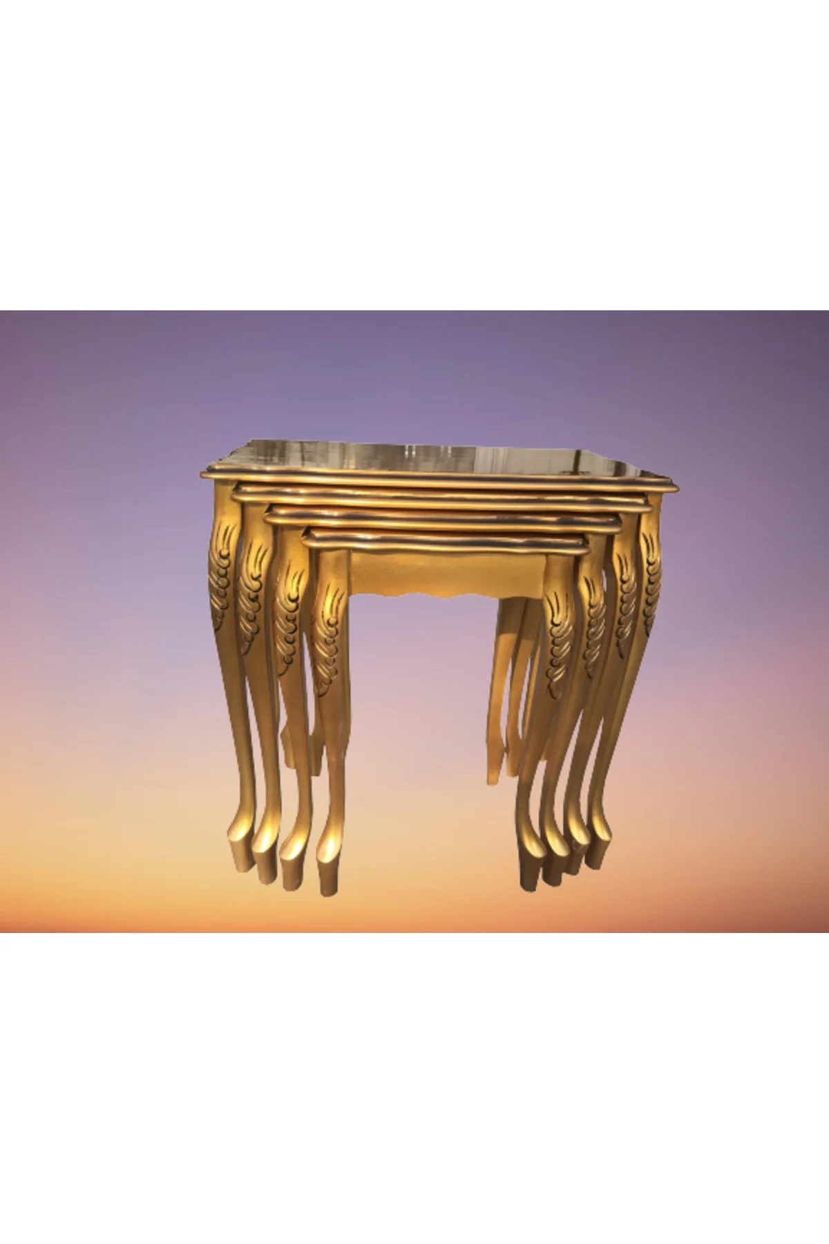 Zigon ST 17936 Klasik Model sehpa Parlak Gold renk Kayın Aslan Oyma Ayak El Yapım Zigon ST 17936 Klasik Model sehpa Parlak Gold renk Kayın Aslan Oyma Ayak El Yapım