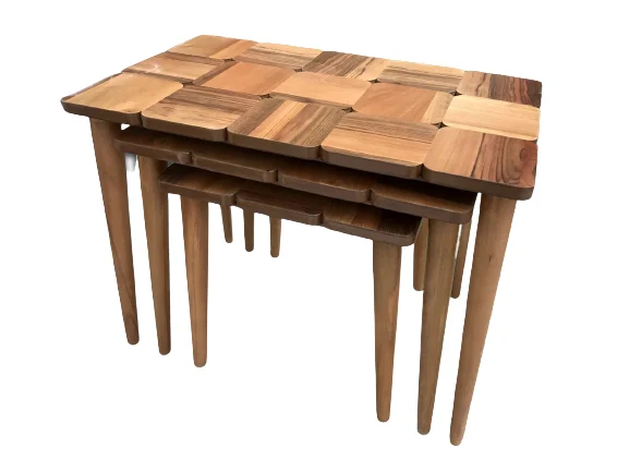 Zigon ST 17951 Klasik KARE Tabla MODEL Kayın Retro Ayk Parlak Ceviz Natüre Elyapı