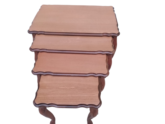 Zigon ST 18465 klasik Model Sehpa Kayın Aslan Oyma ayak Parlak Ce
