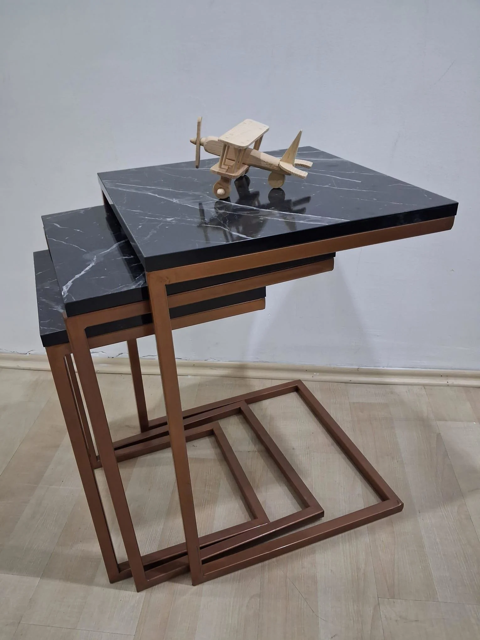 Zigon ZLF 17145 C Model sehpa Metal ROSE Kaplama MDF siyah mermer tabla El Yapım Zigon ZLF 17145 C Model sehpa Metal ROSE Kaplama MDF siyah mermer tabla El Yapım Fiyatı, Yorumları ve Özellikleri