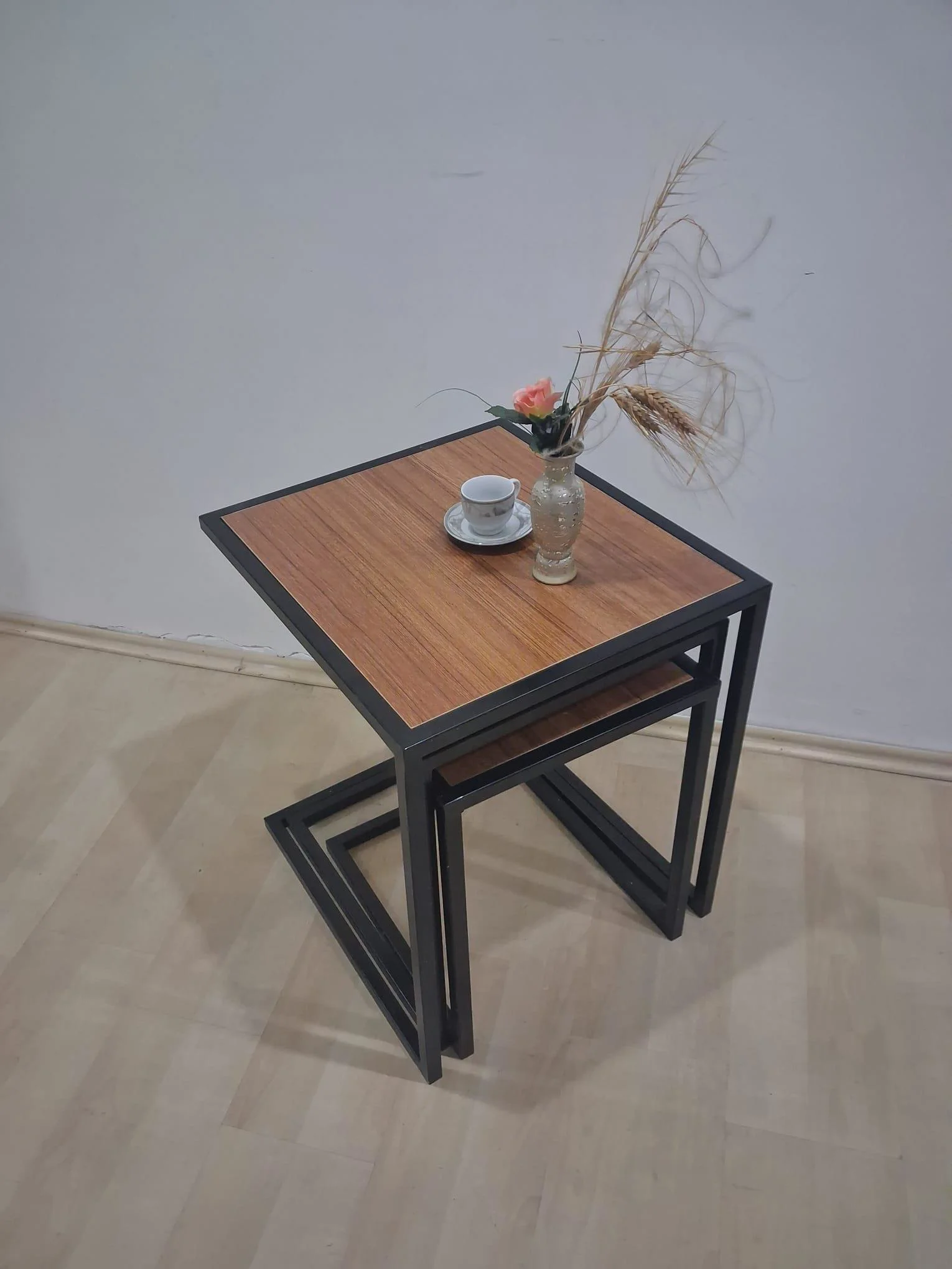Zigon ZLF 3LÜ 14097C Model Metal Siyah fırın boya MDF Ceviz Theak tabla Elyapım Zigon ZLF 3LÜ 14097C Model Metal Siyah fırın boya MDF Ceviz Theak tabla Elyapım Fiyatı, Yorumları ve Özellikleri