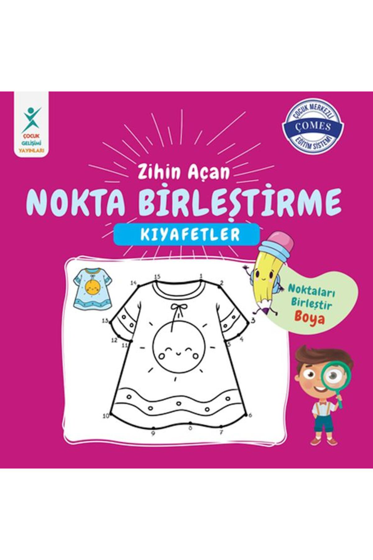 Destek Yayınları Zihin Açan Nokta Birleştirme Kıyafetler