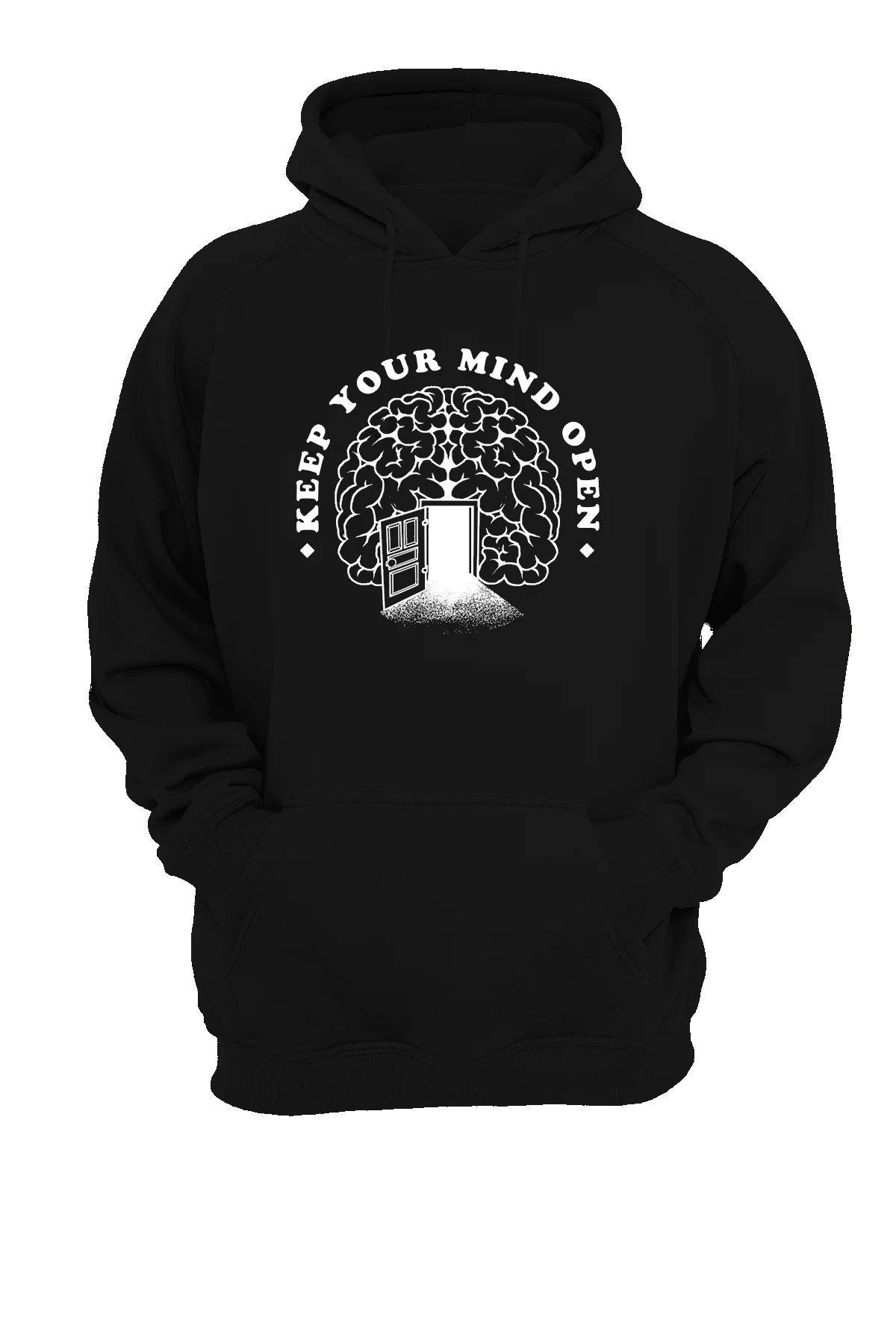 Zihnini Açık Tut Baskılı , 3 iplik. Şardonlu, İçi Polar, Kalın, (600 gr.) Sweatshirt