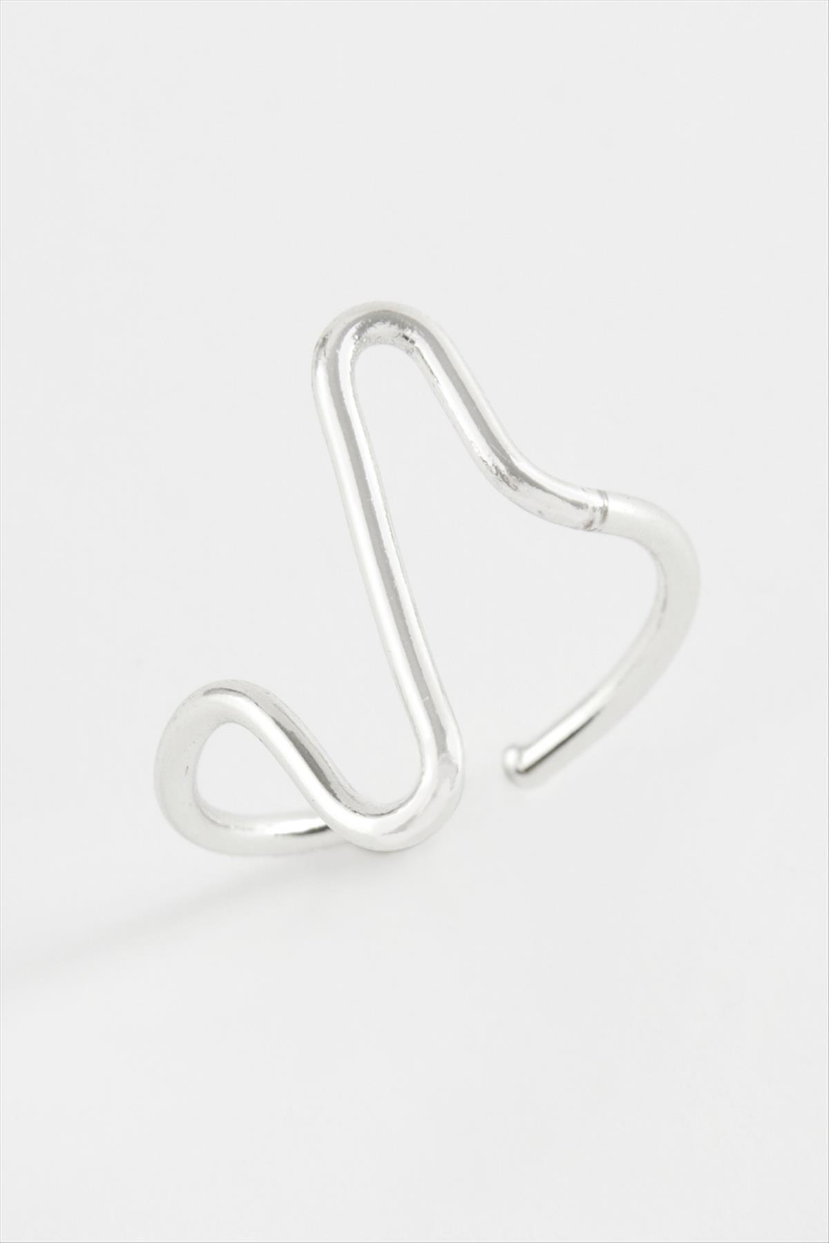 Zikzak Metal Yüzük