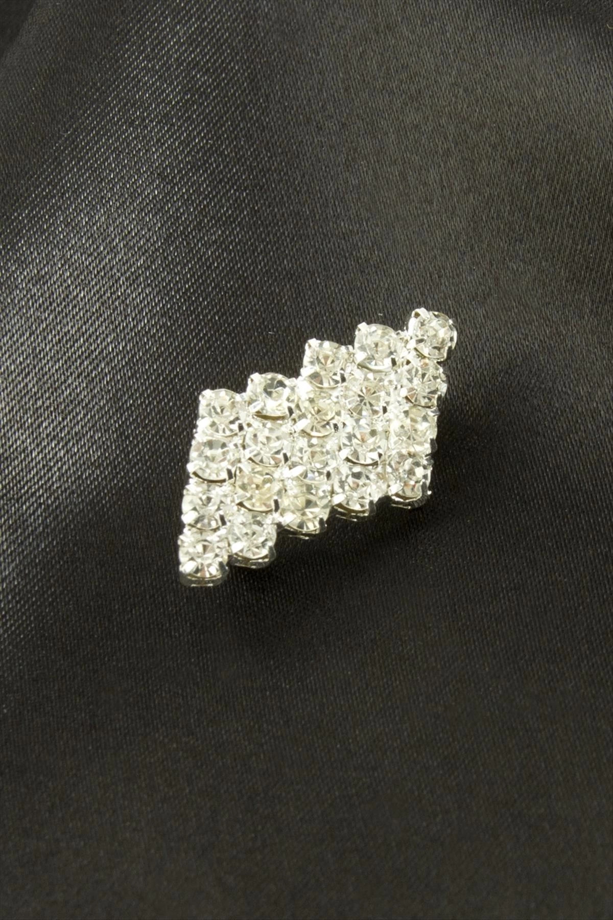 Rby Zikzak Taşli Broş