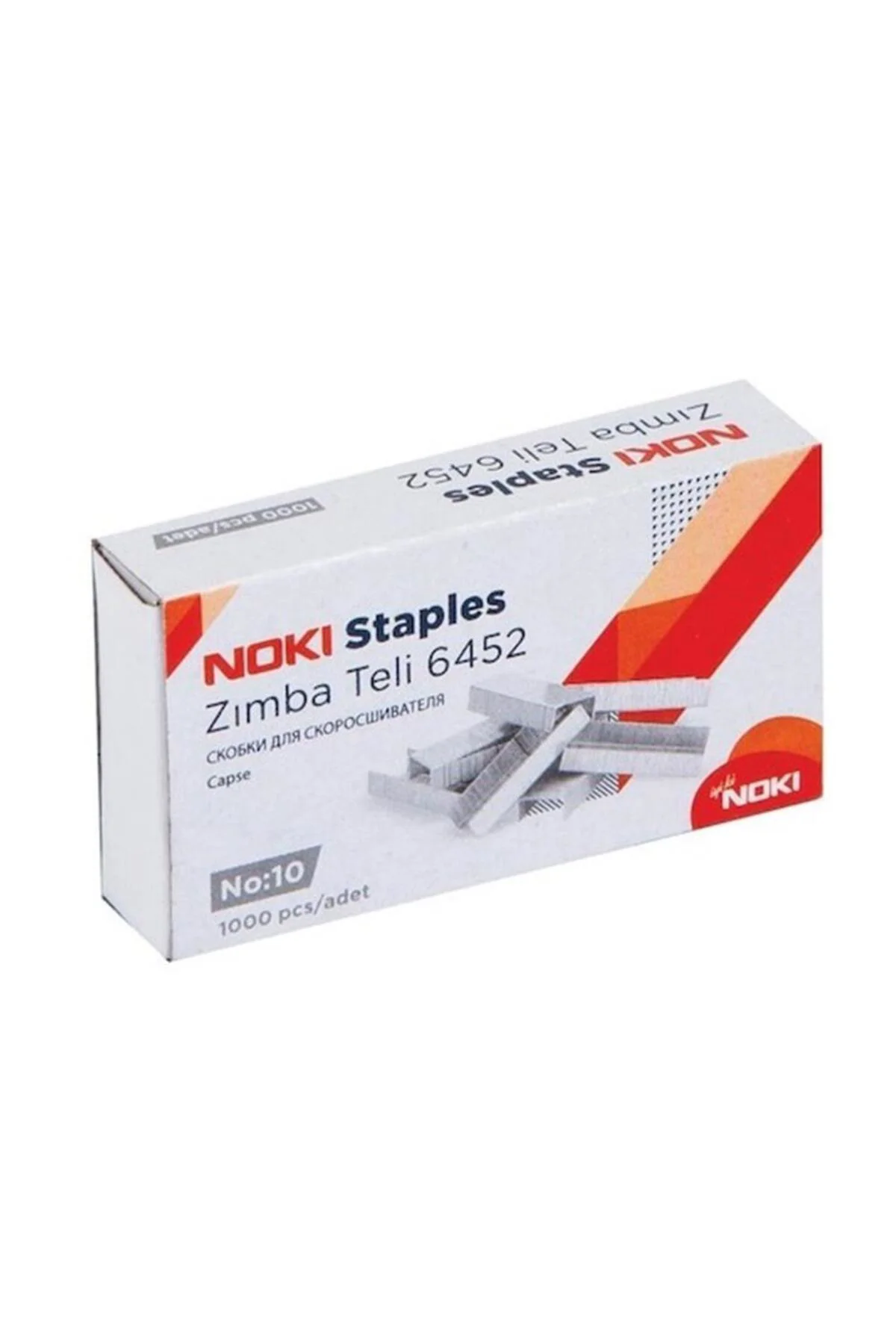 Zımba Teli Küçük No:10 1000 li Nikel Beyaz 1 Paket 6452