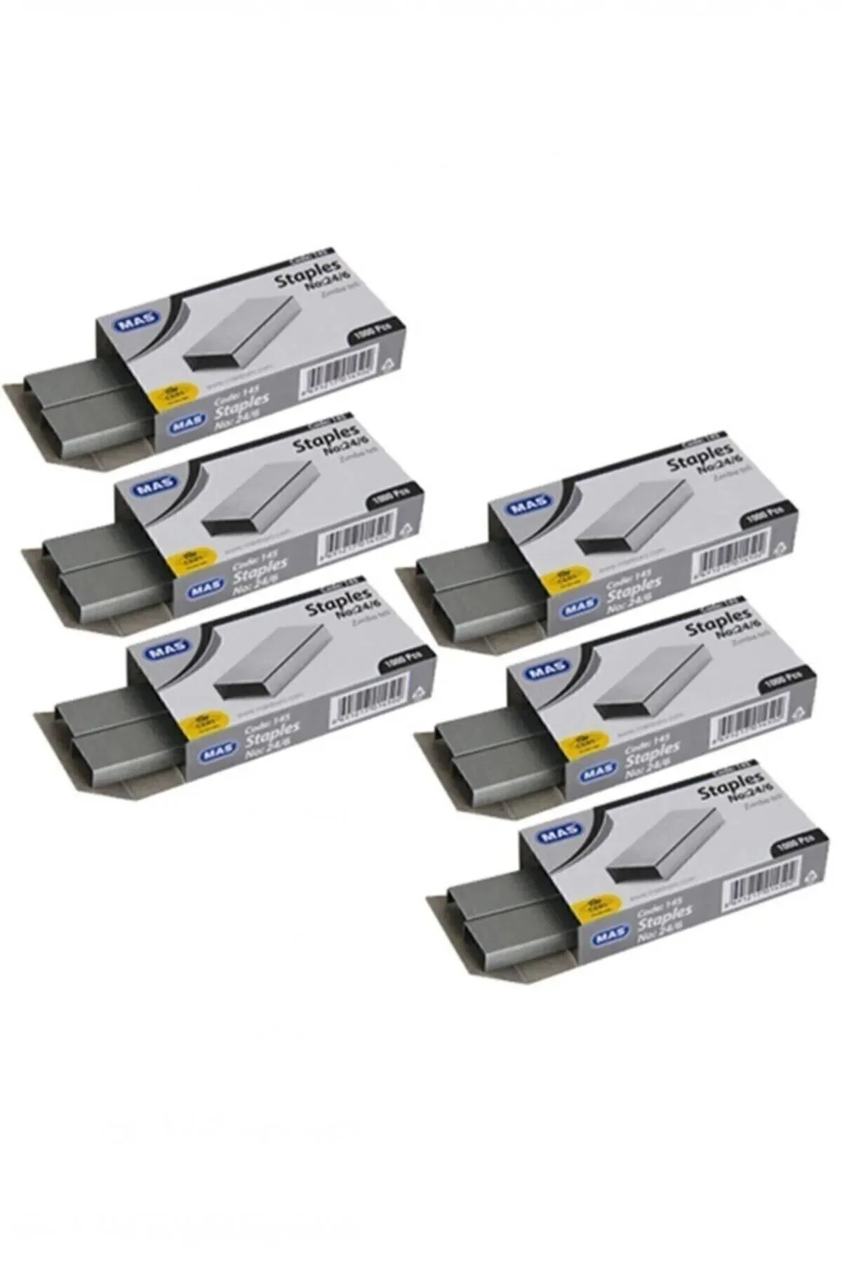 Zımba Teli No:24 ''6 Paket'' (6000 ADET) Zımba Teli No:24 ''6 Paket'' (6000 ADET)