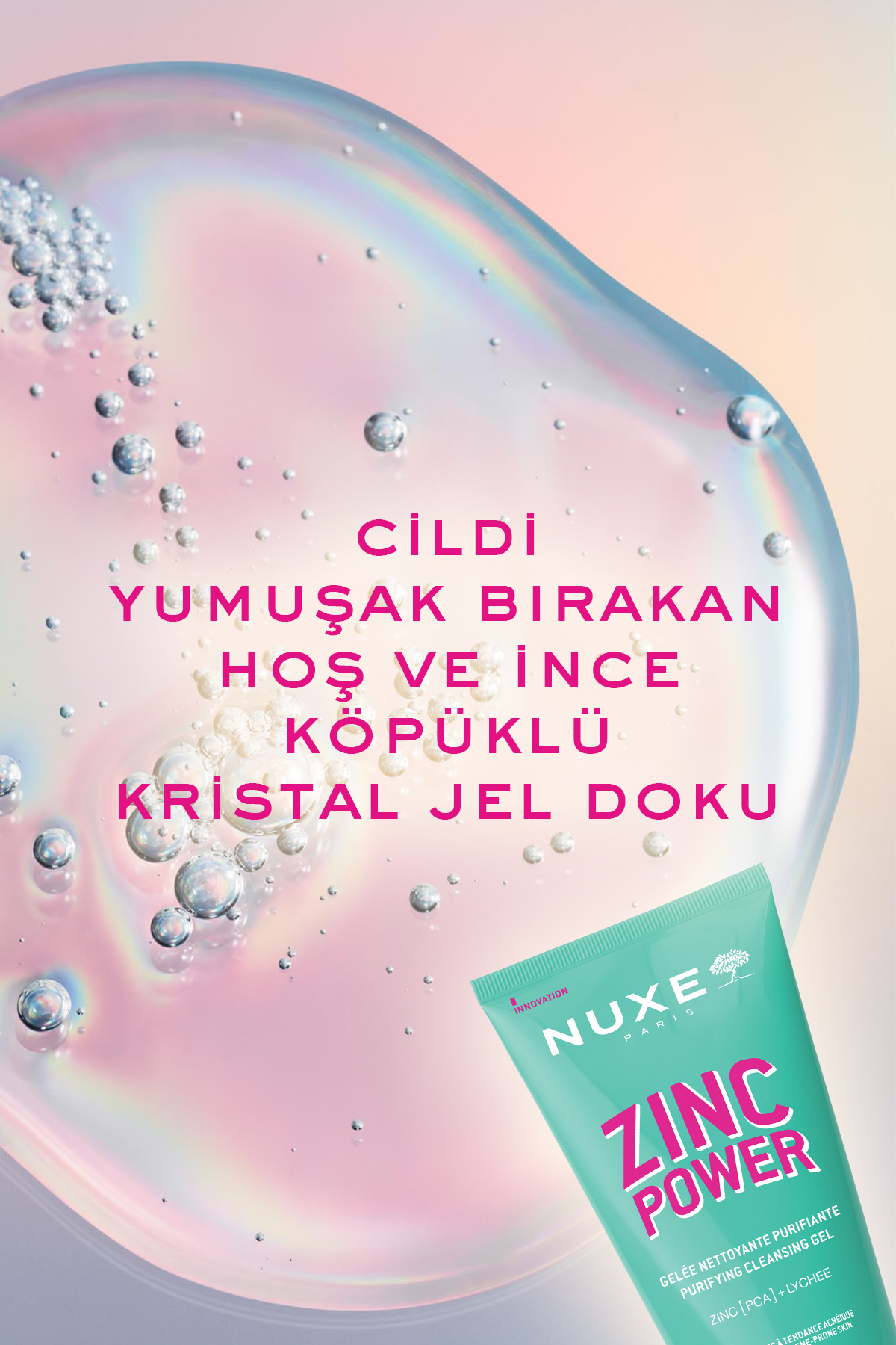 Nuxe Zinc Power Arındırıcı Temizleme Jeli