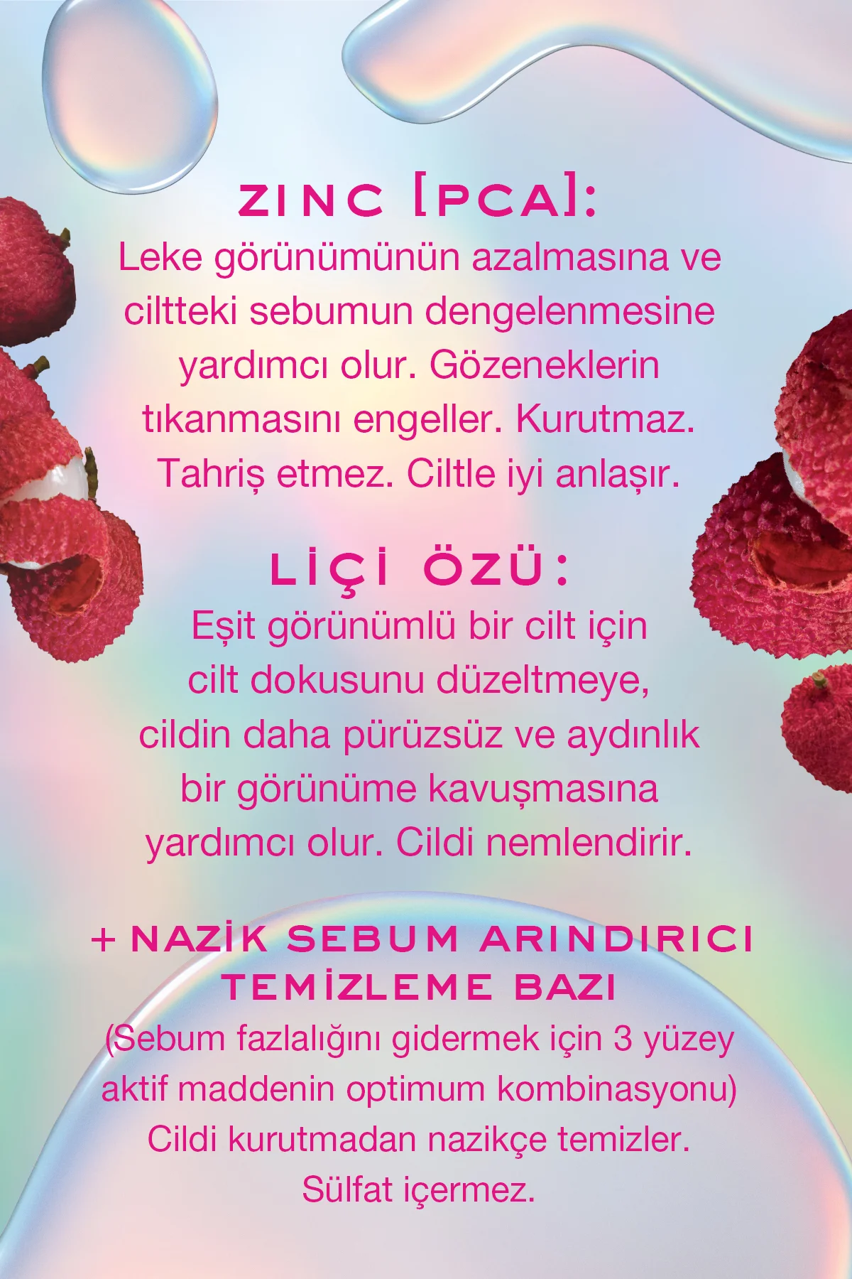 Zinc Power Arındırıcı Temizleme Jeli