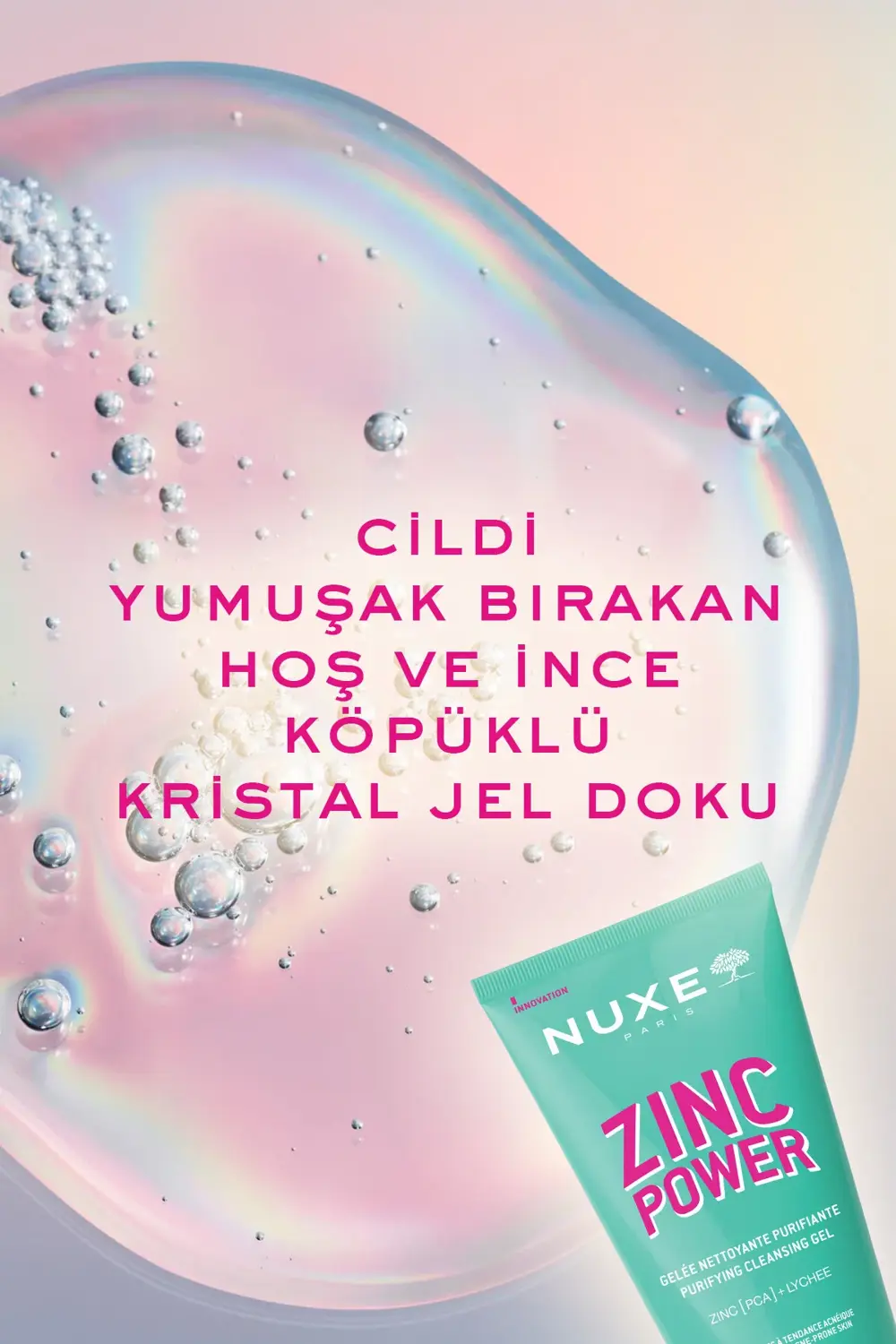 Zinc Power Arındırıcı Temizleme Jeli