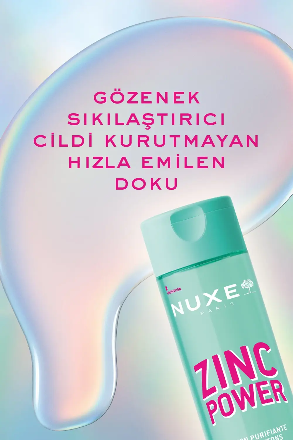 Zinc Power Arındırıcı ve Leke Karşıtı Tonik