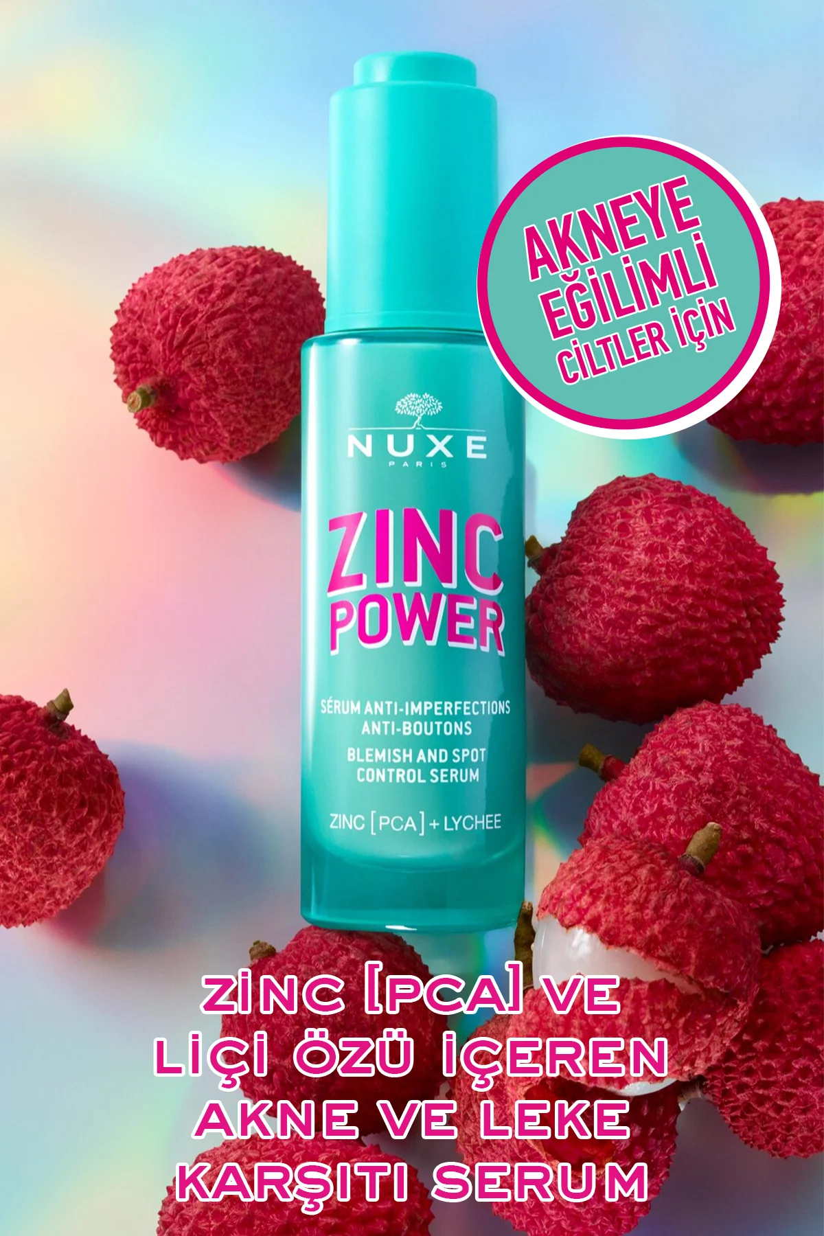 Zinc Power Akne ve Leke Karşıtı Serum 30 ML