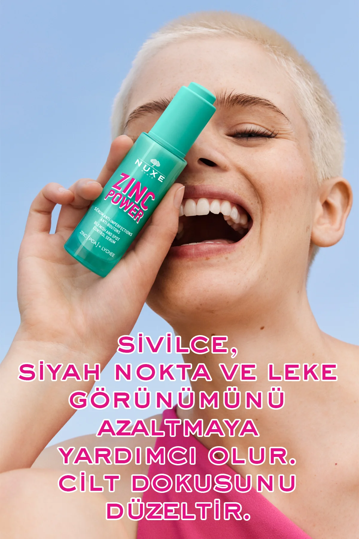 Zinc Power Akne ve Leke Karşıtı Serum 30 ML